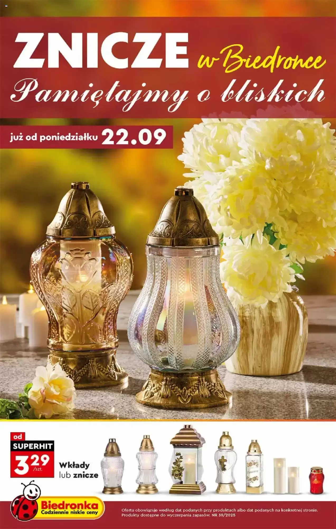 Gazetka Biedronka od 22.09.2025 do 01.11.2025