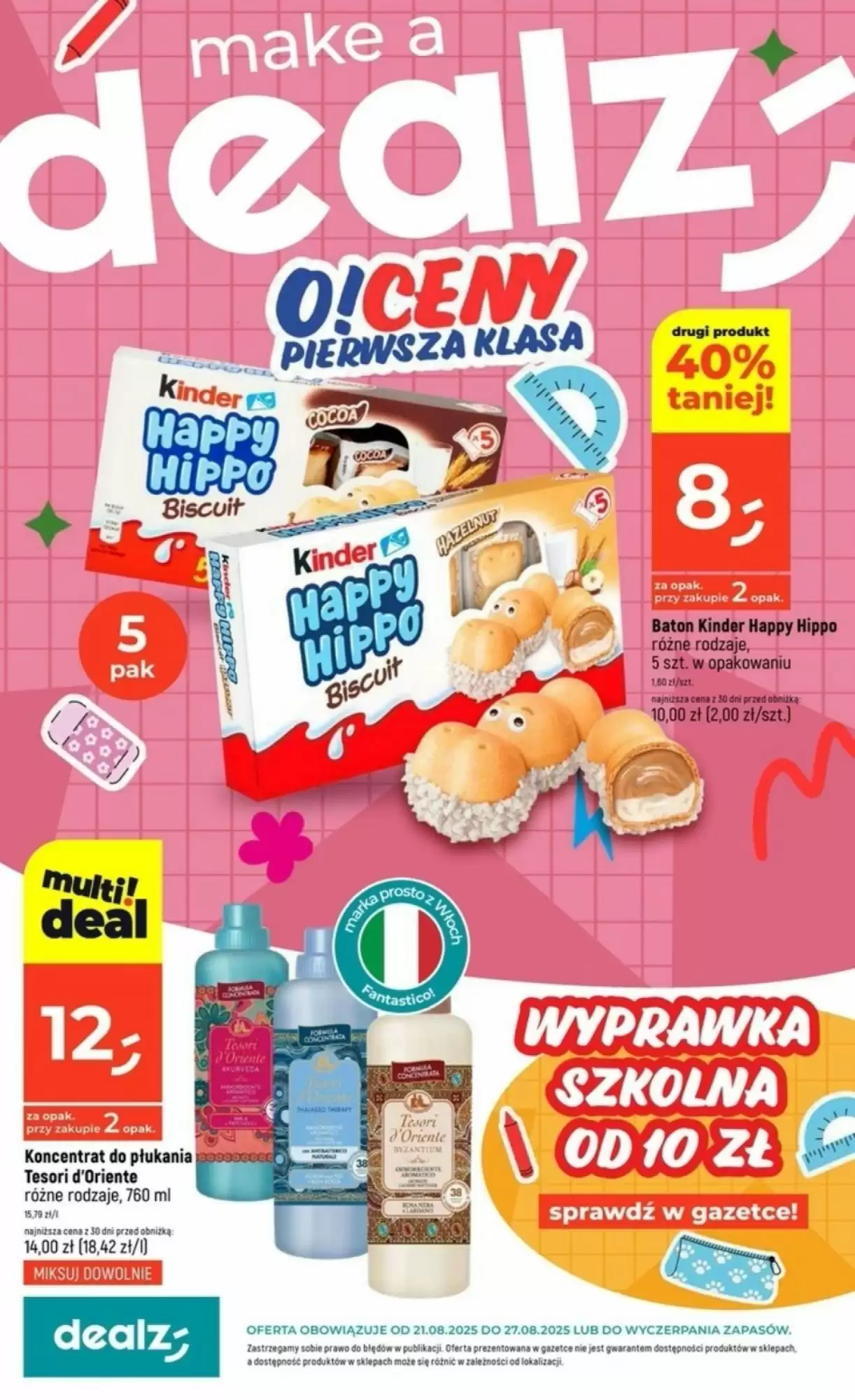 Gazetka Dealz od 21.08.2025 do 27.08.2025