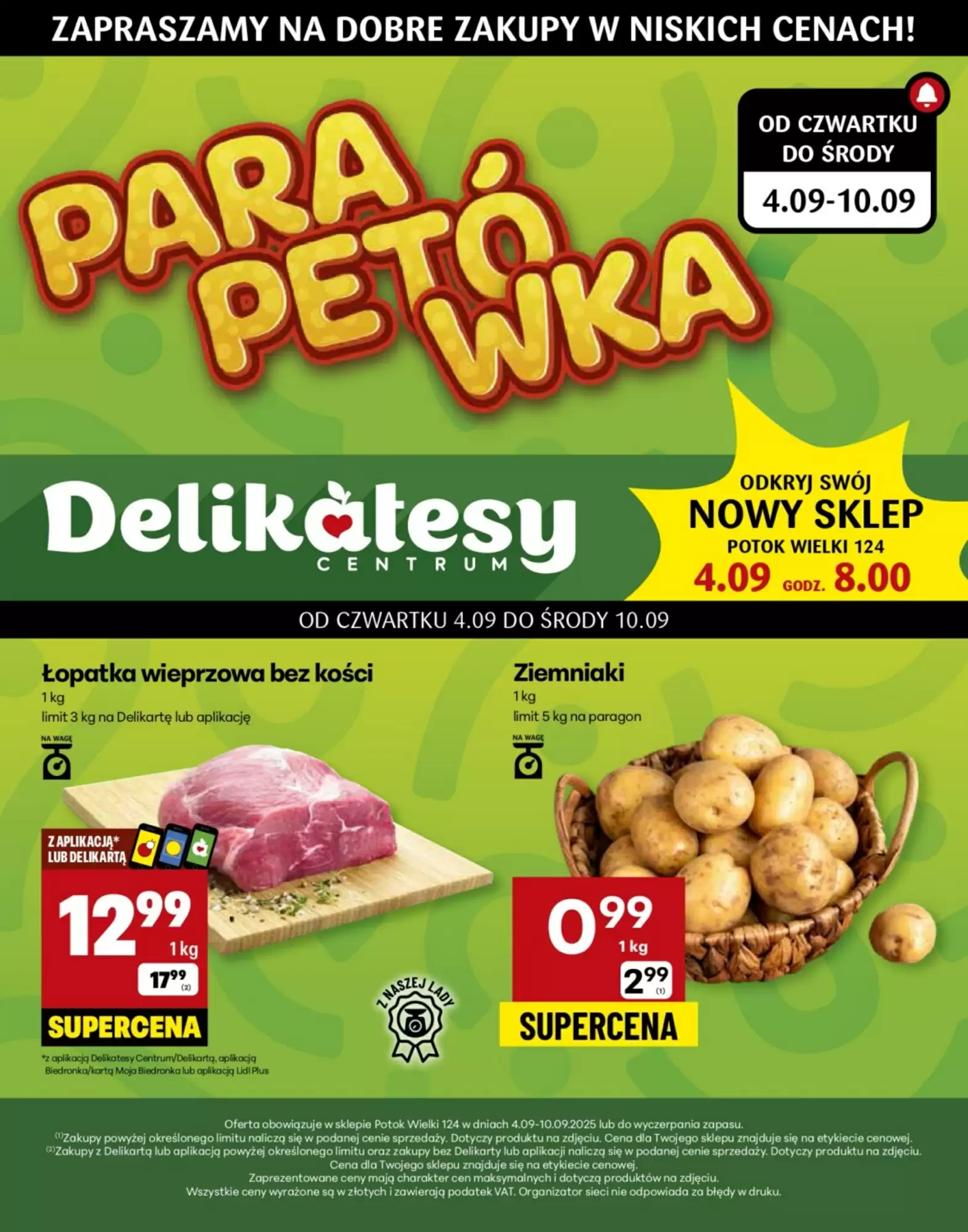 Gazetka Delikatesy Centrum od 04.09.2025 do 10.09.2025