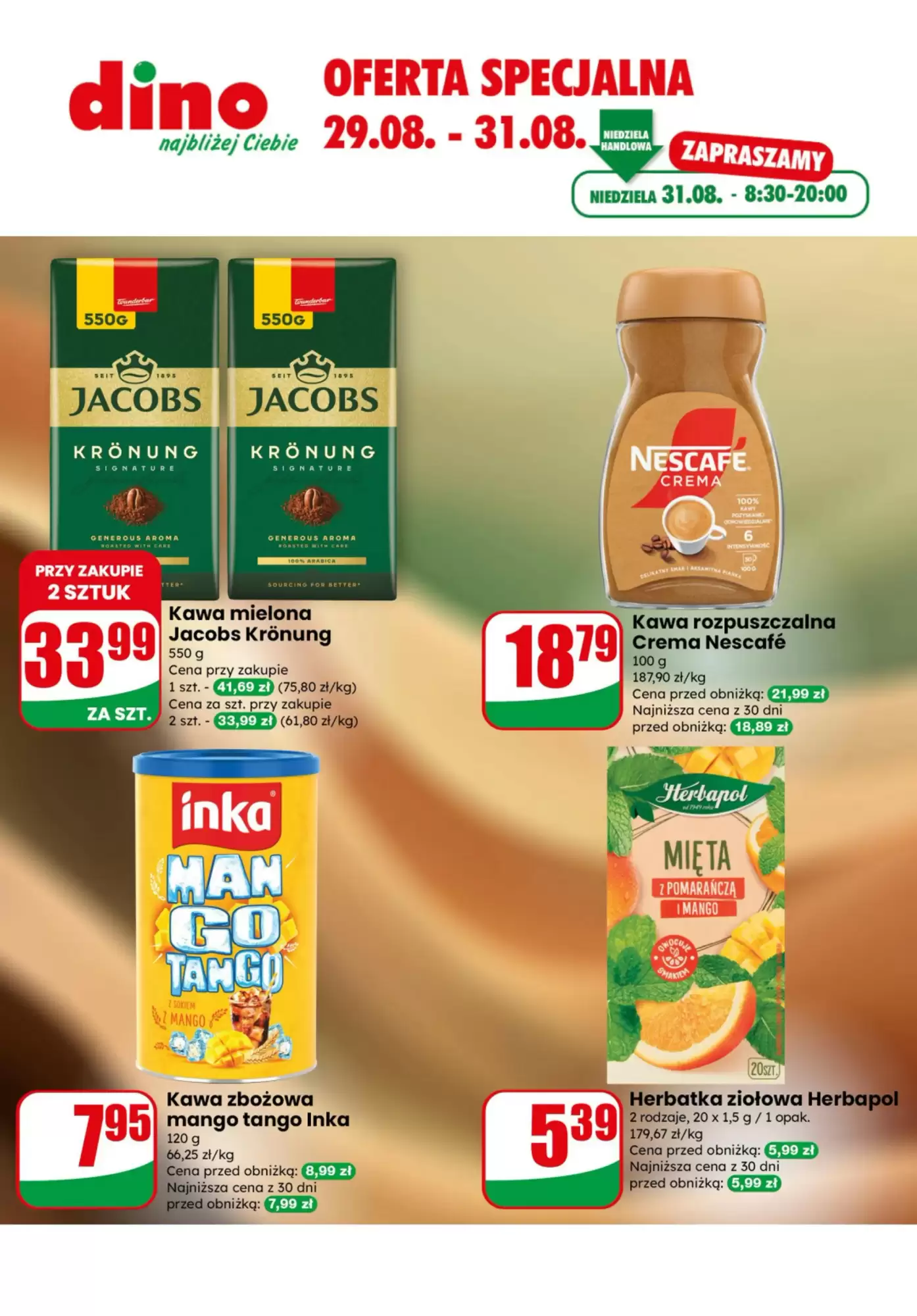 Gazetka Dino od 29.08.2025 do 31.08.2025