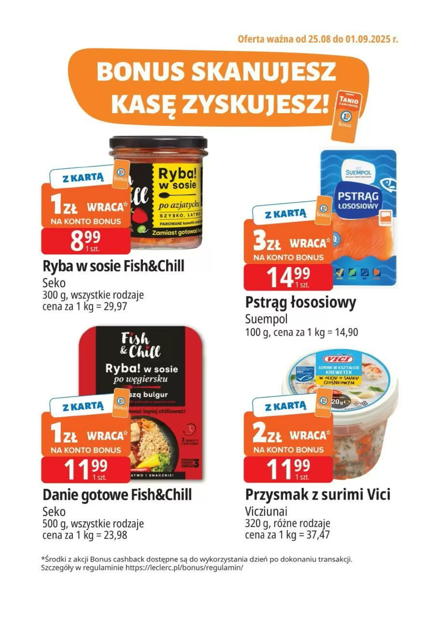 Gazetka E.Leclerc od 25.08.2025 do 01.09.2025