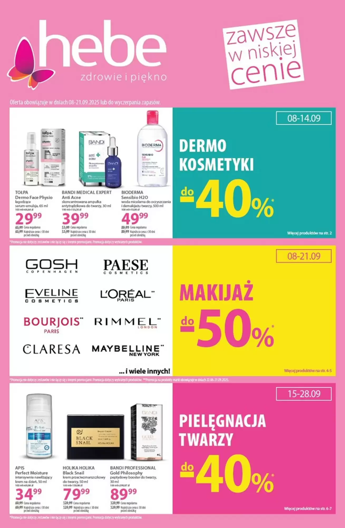 Gazetka Hebe od 08.09.2025 do 21.09.2025