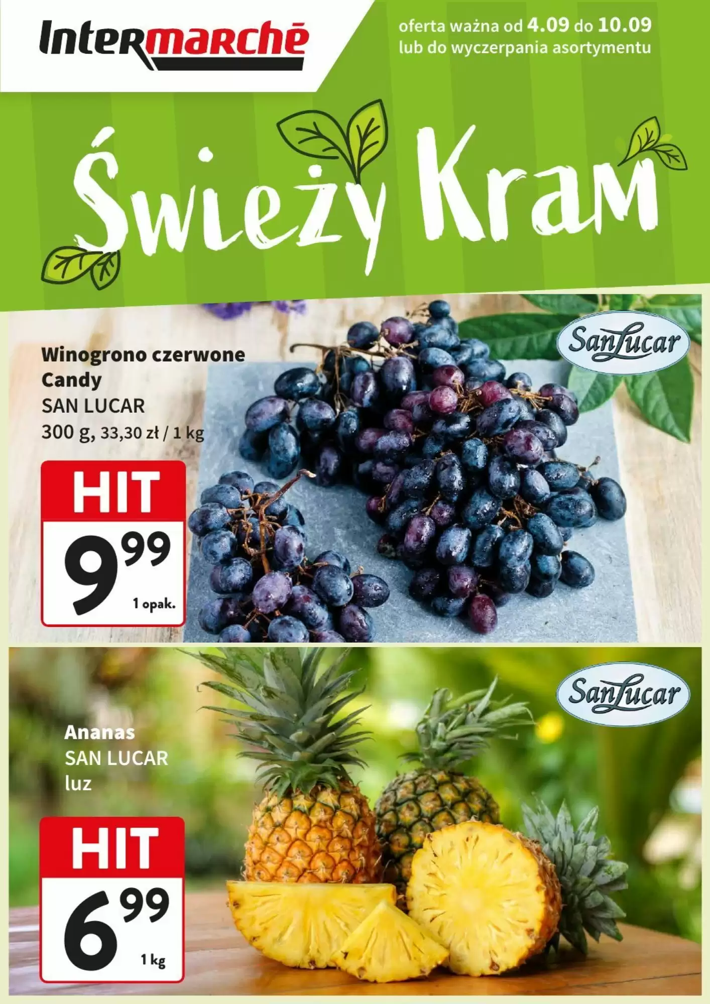Gazetka Intermarche od 04.09.2025 do 10.09.2025