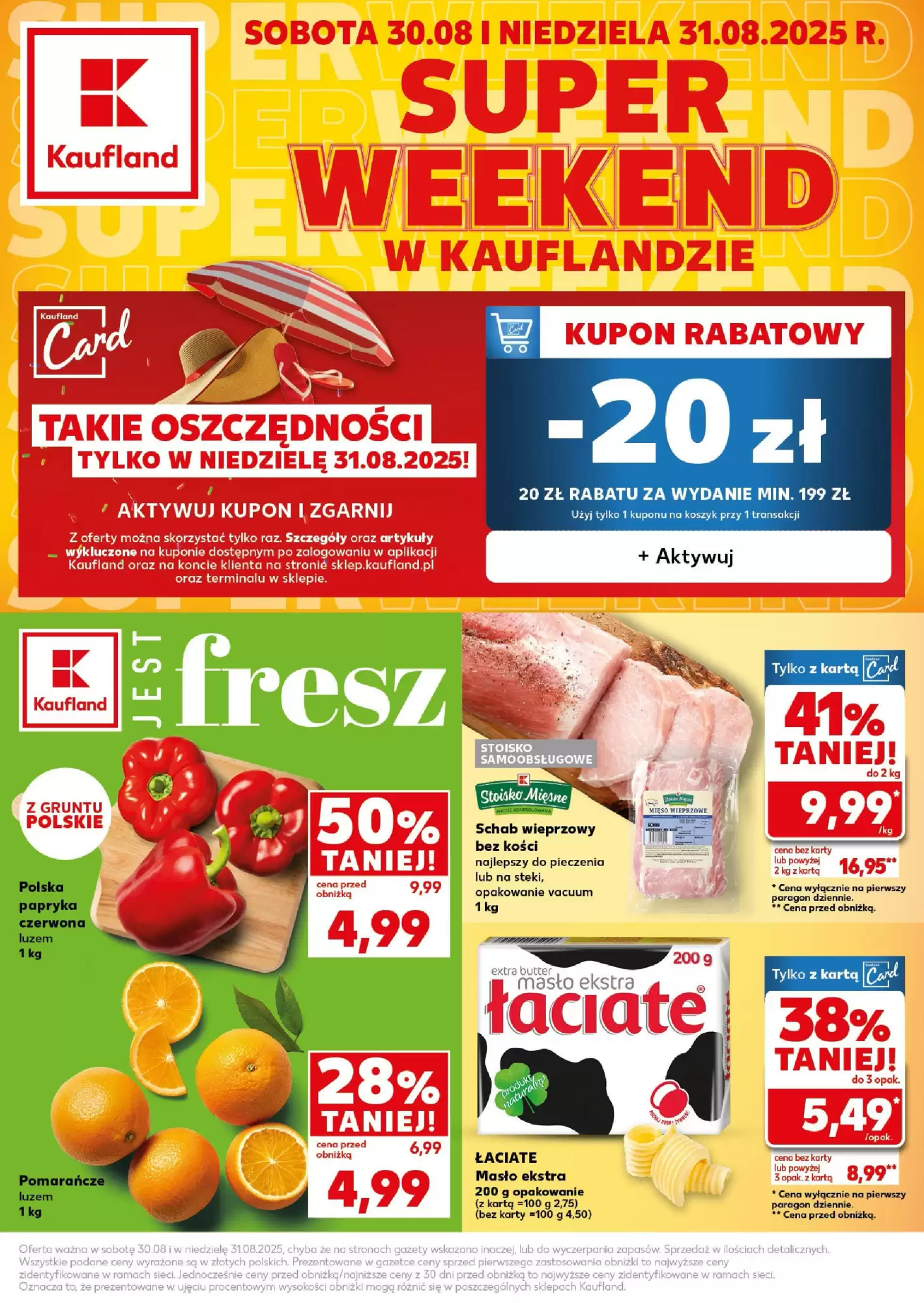 Gazetka Kaufland od 30.08.2025 do 31.08.2025