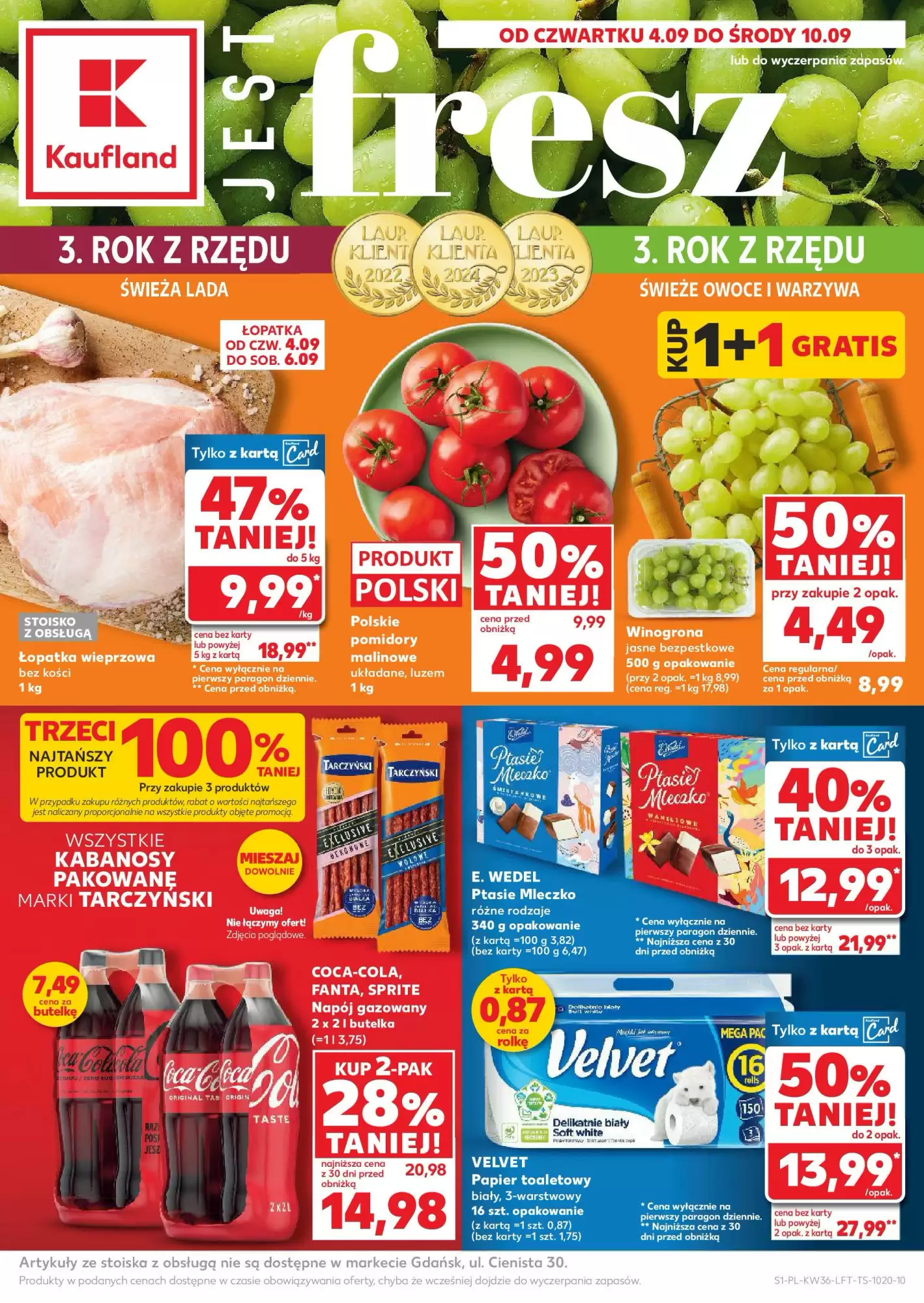 Gazetka Kaufland od 04.09.2025 do 10.09.2025