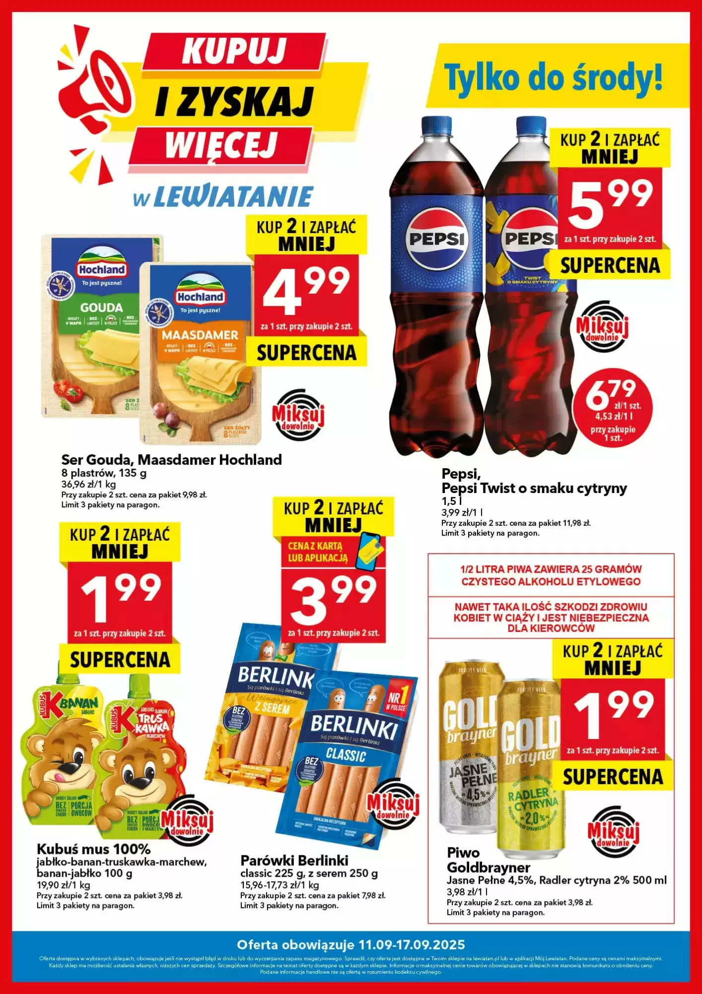 Gazetka Lewiatan od 11.09.2025 do 17.09.2025