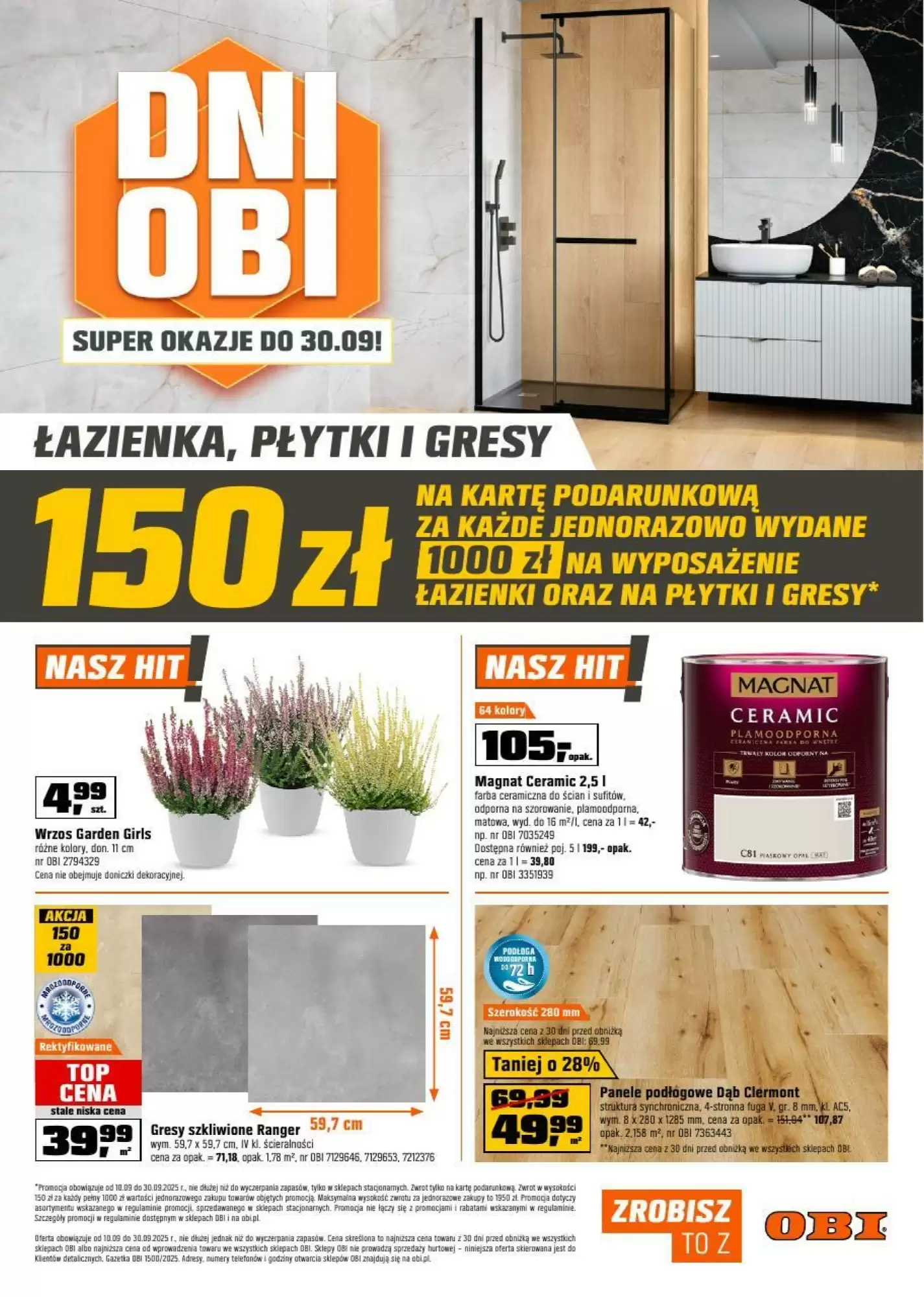 Gazetka Obi od 10.09.2025 do 30.09.2025