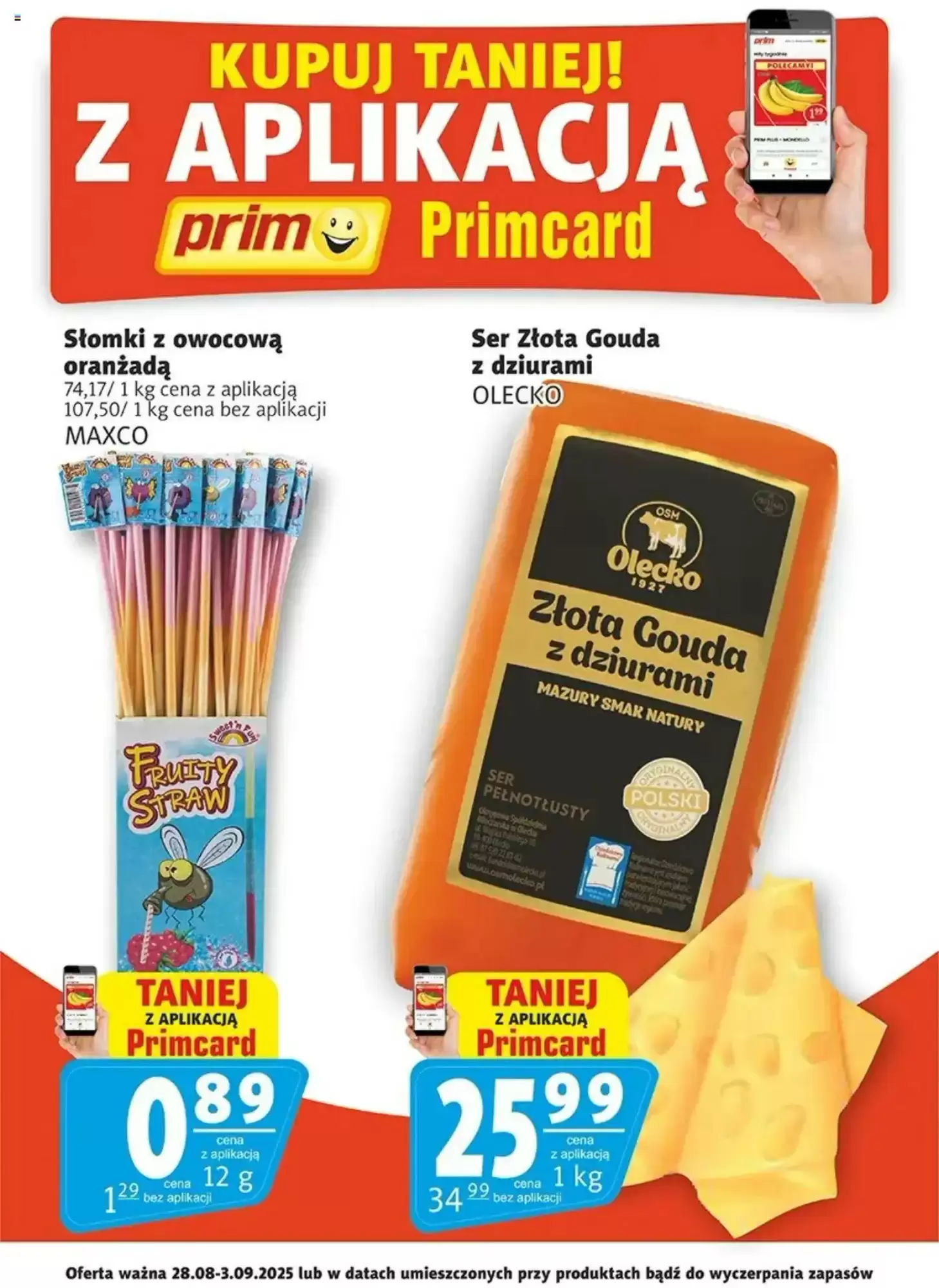 Gazetka Prim Market od 28.08.2025 do 03.09.2025