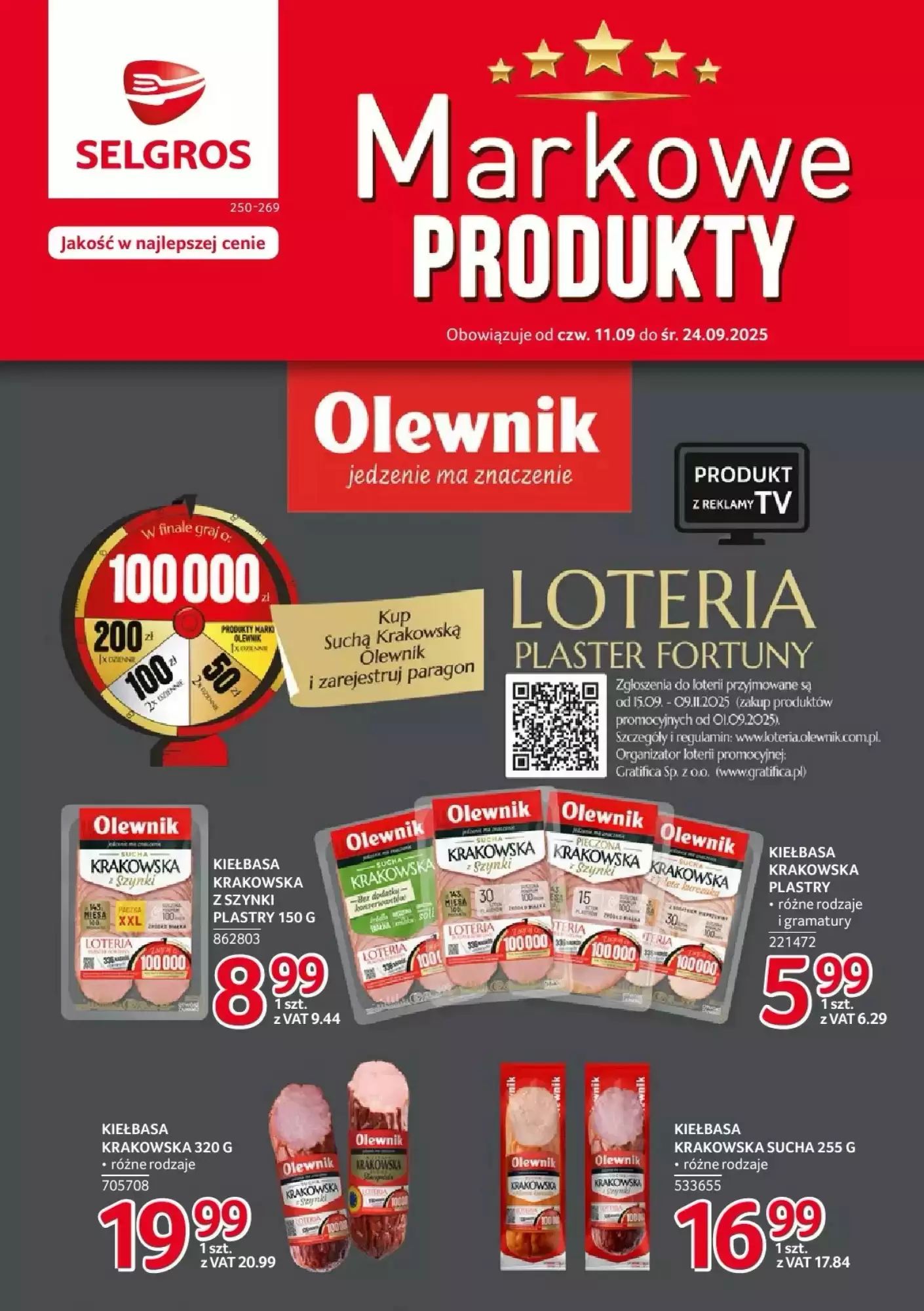 Gazetka Selgros od 11.09.2025 do 24.09.2025