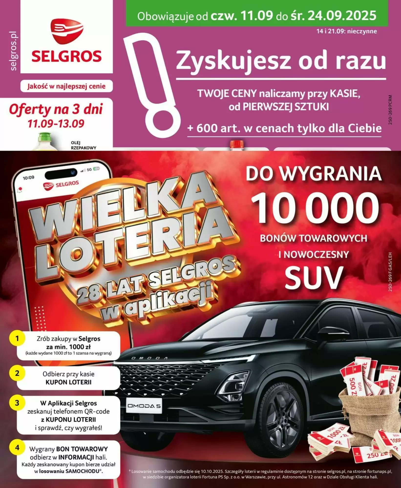 Gazetka Selgros od 11.09.2025 do 24.09.2025