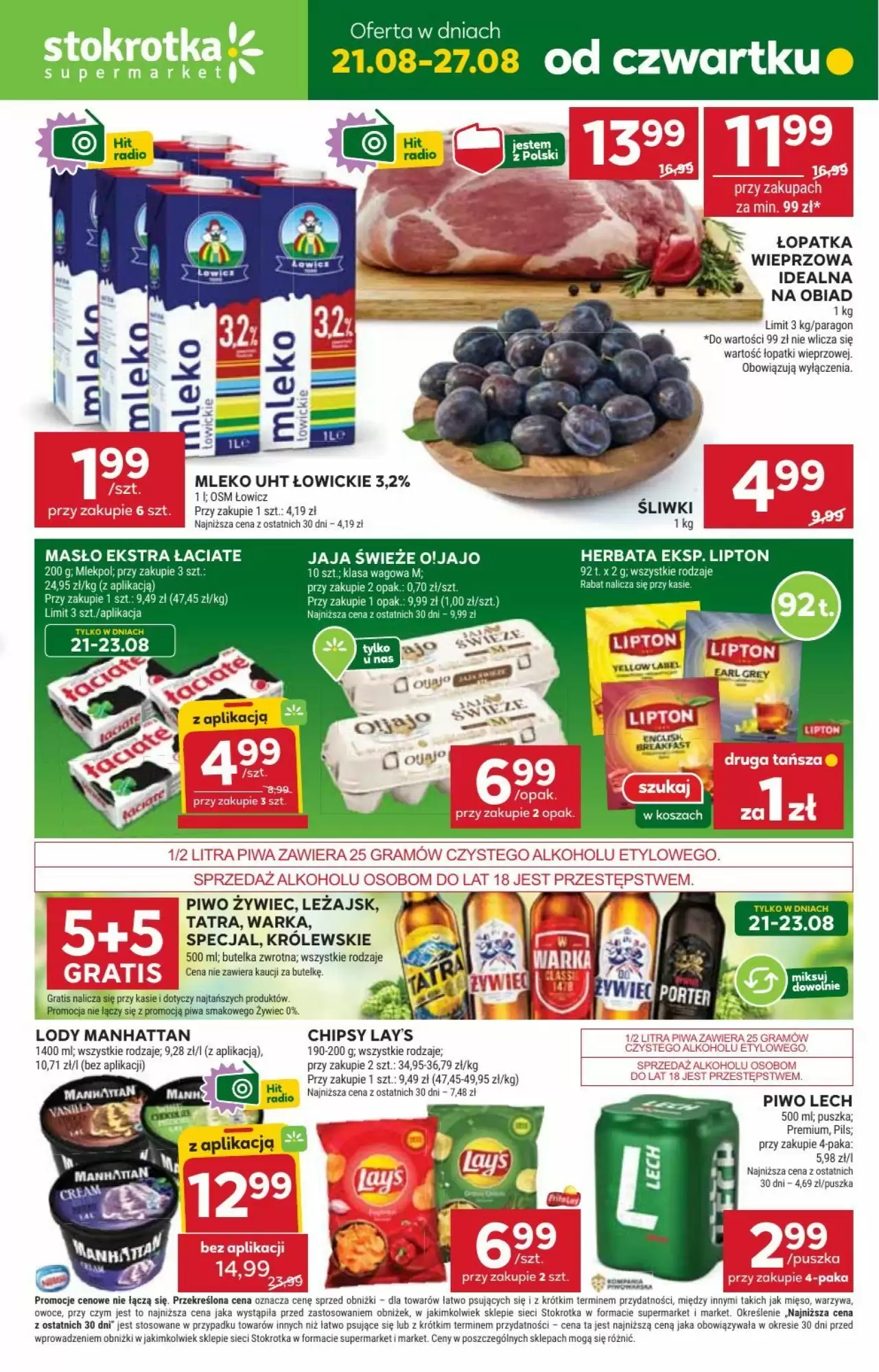 Gazetka Stokrotka od 21.08.2025 do 27.08.2025