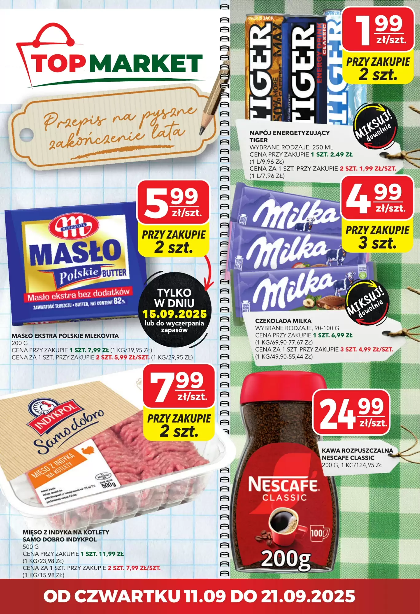 Gazetka Top Market od 11.09.2025 do 21.09.2025
