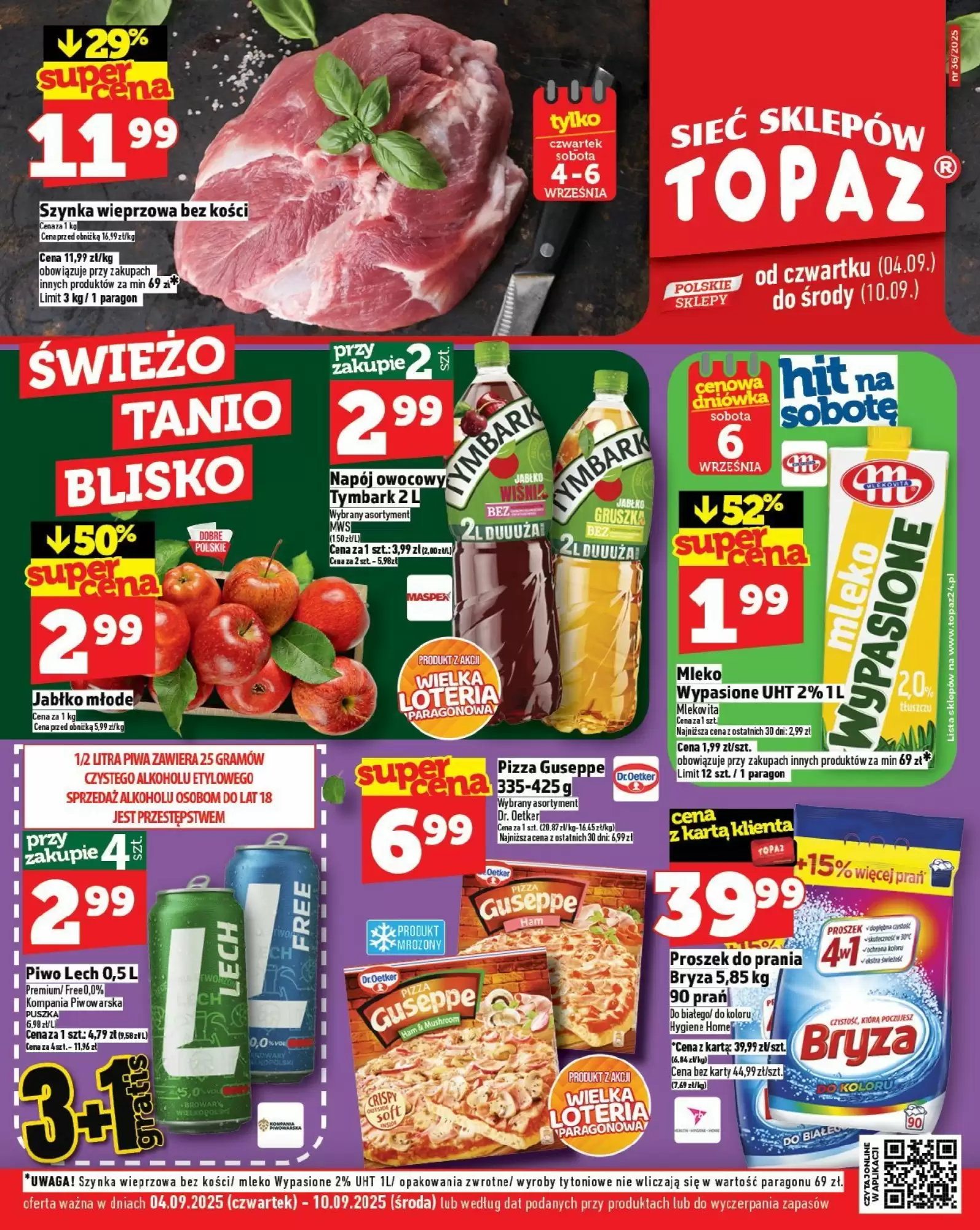 Gazetka Topaz od 04.09.2025 do 10.09.2025