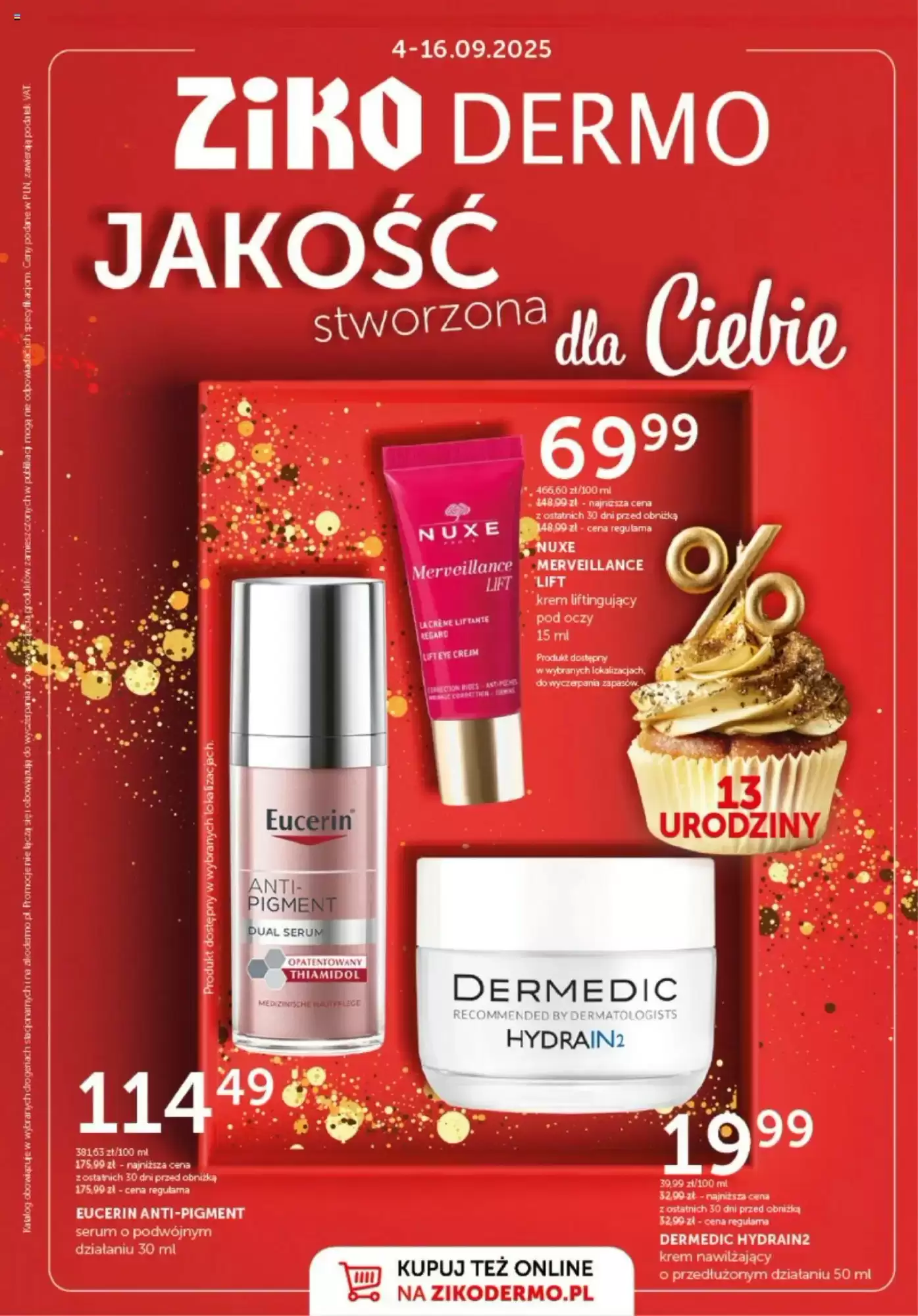 Gazetka Ziko Dermo od 04.09.2025 do 16.09.2025