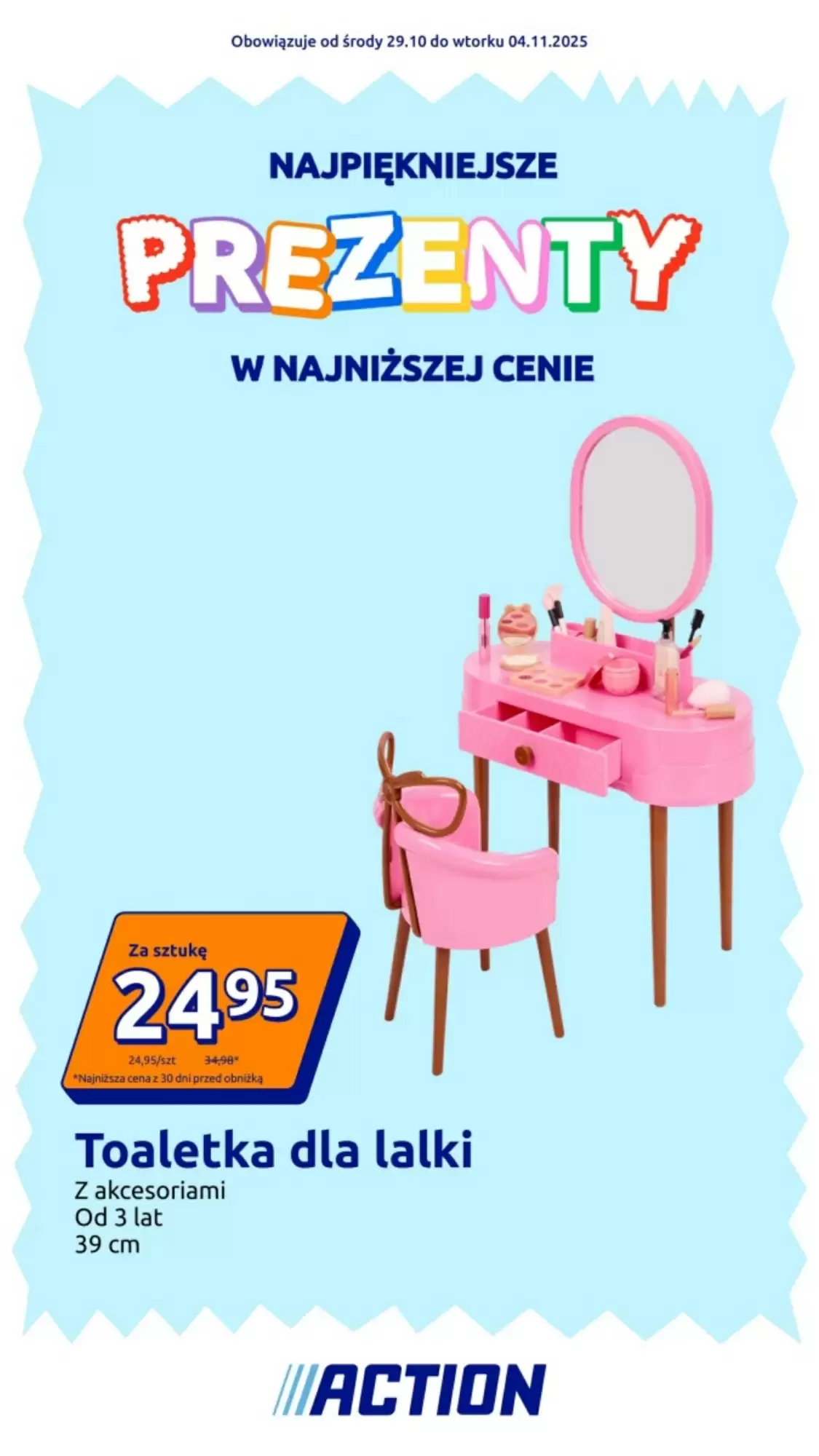 Gazetka Action od 29.10.2025 do 04.11.2025