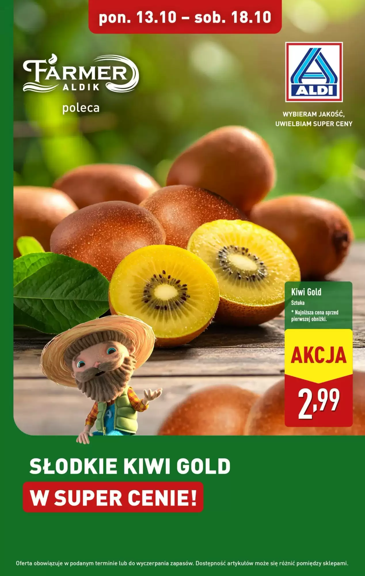Gazetka Aldi od 13.10.2025 do 18.10.2025