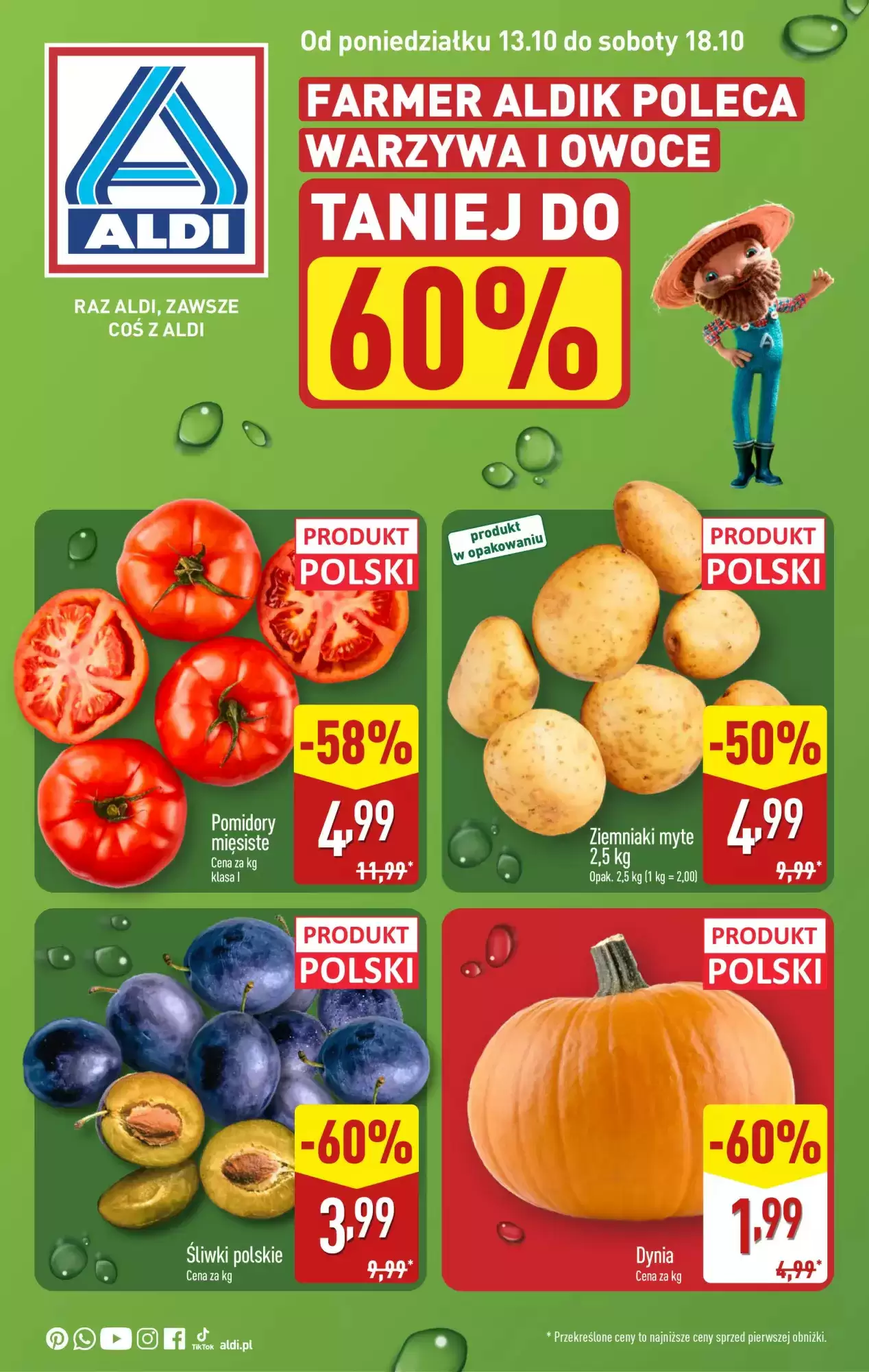 Gazetka Aldi od 13.10.2025 do 18.10.2025