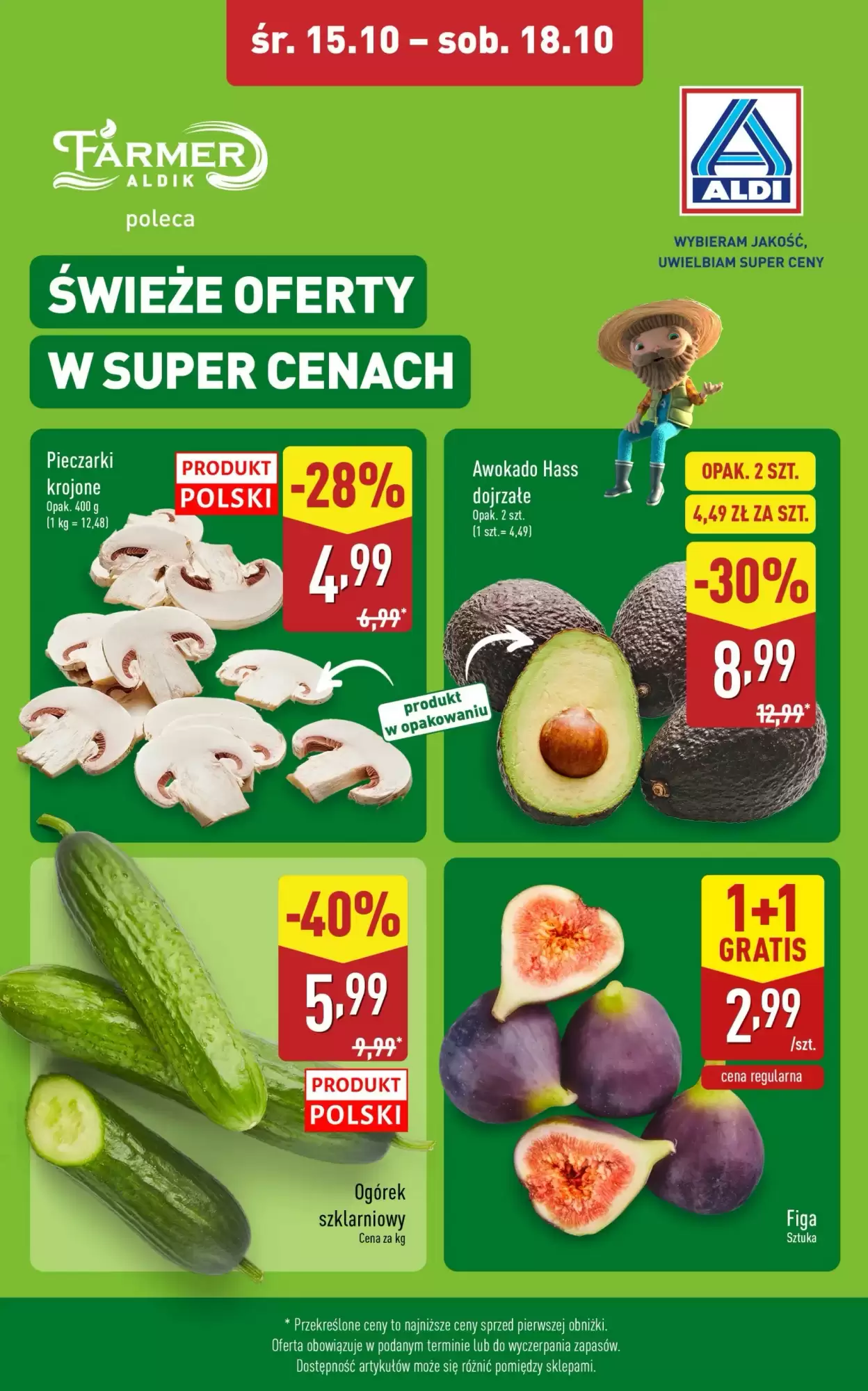 Gazetka Aldi od 15.10.2025 do 18.10.2025