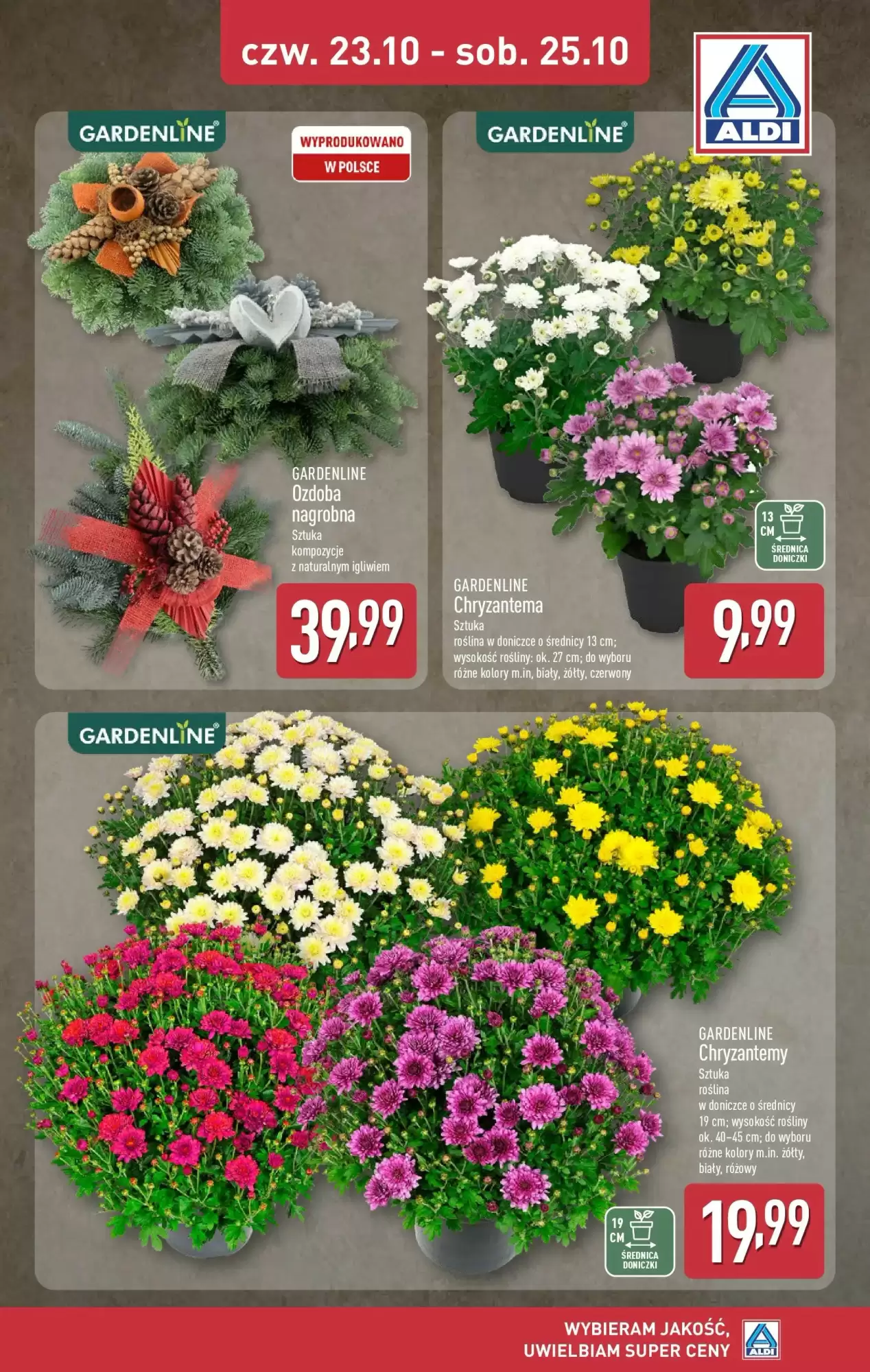 Gazetka Aldi od 23.10.2025 do 25.10.2025