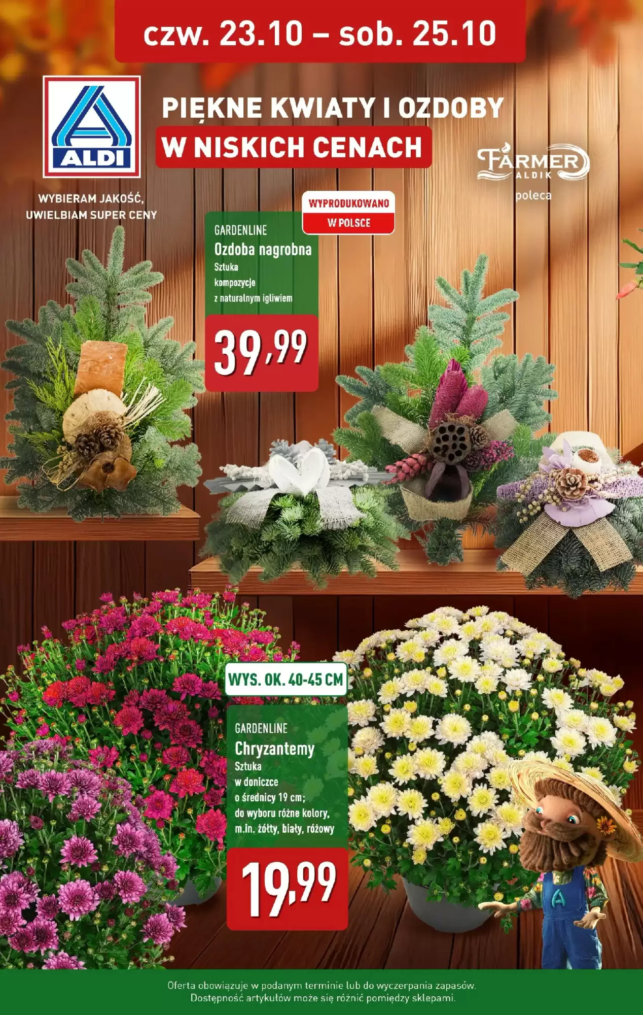Gazetka Aldi od 23.10.2025 do 25.10.2025