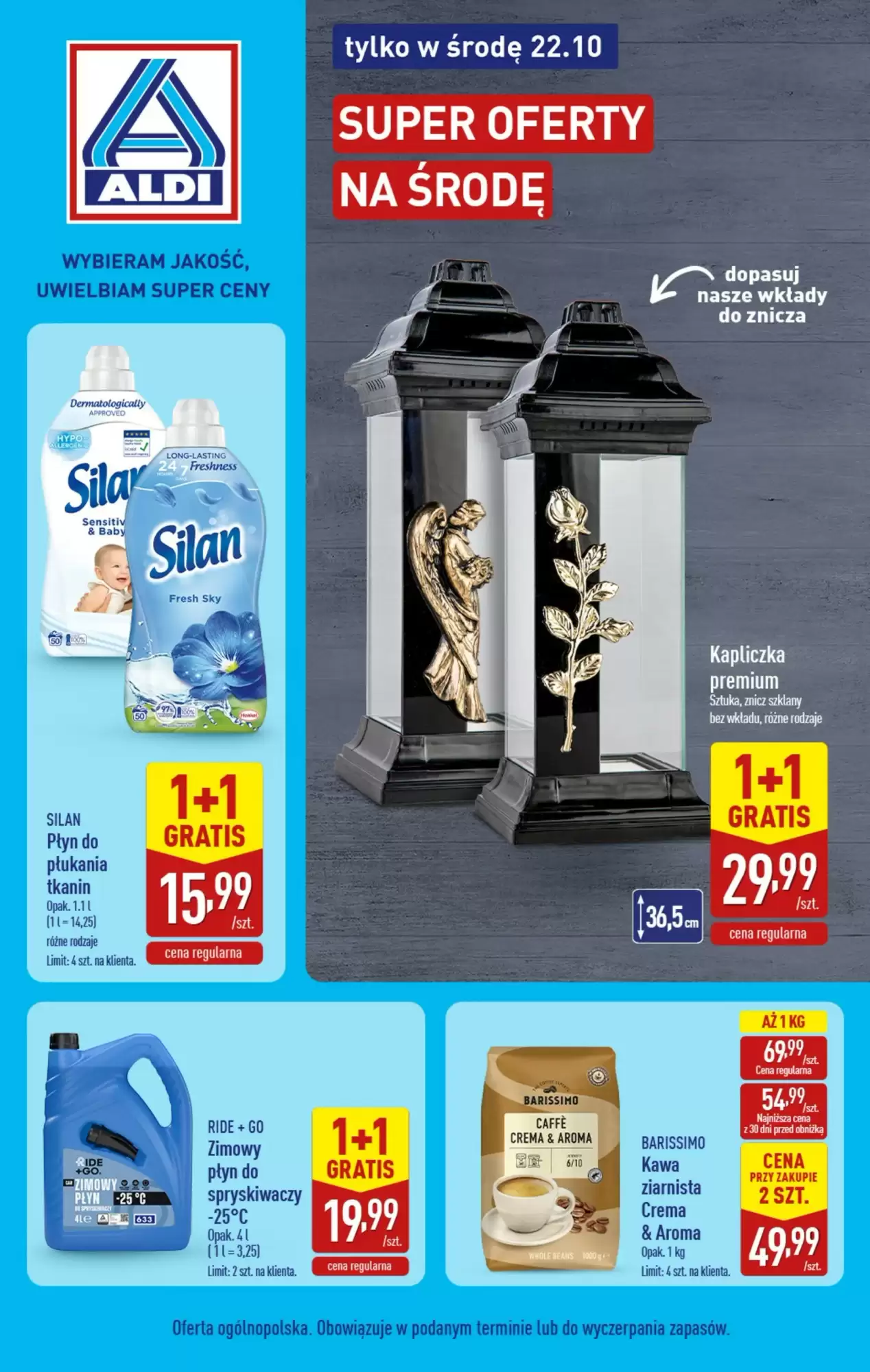 Gazetka Aldi od 22.10.2025 do 22.10.2025