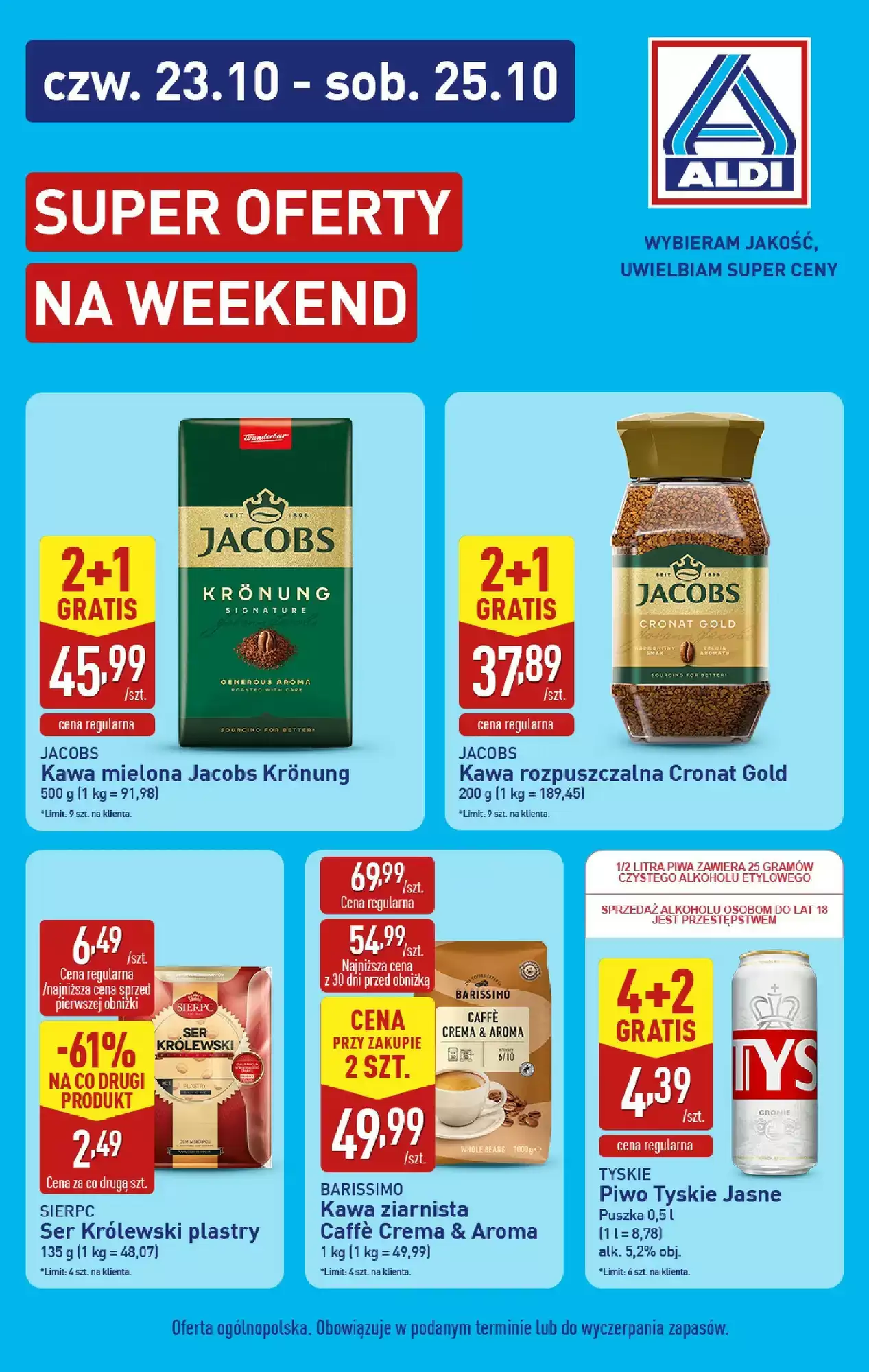 Gazetka Aldi od 23.10.2025 do 25.10.2025