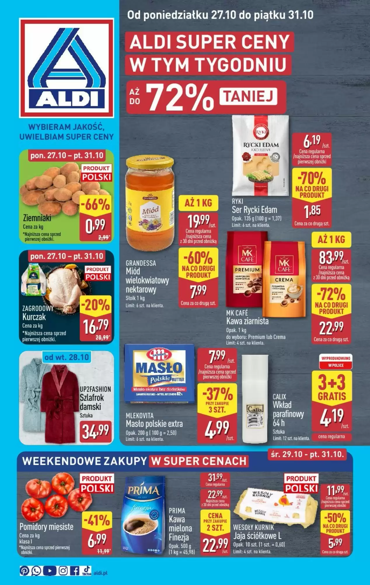 Gazetka Aldi od 27.10.2025 do 31.10.2025