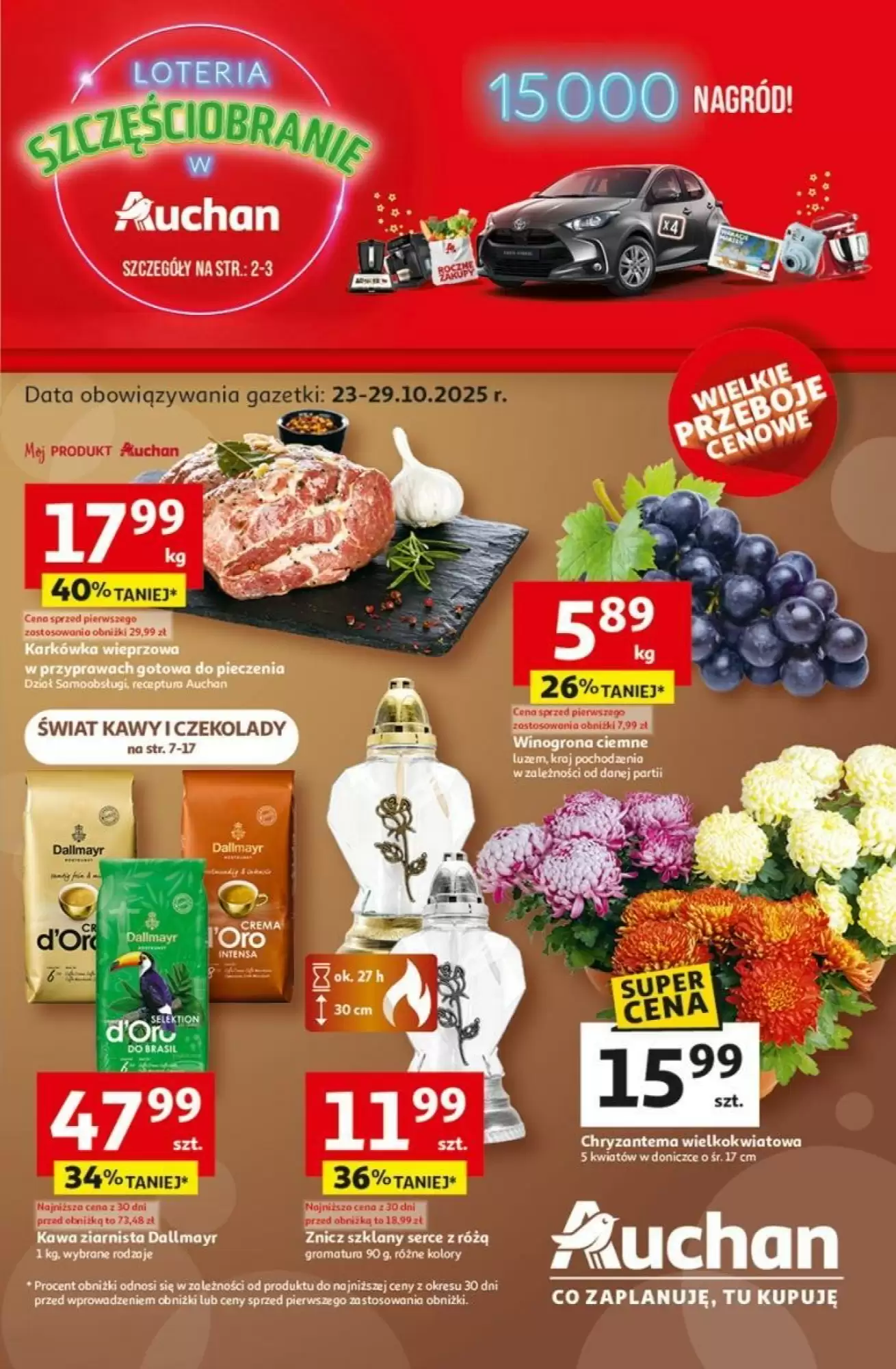 Gazetka Auchan od 23.10.2025 do 29.10.2025