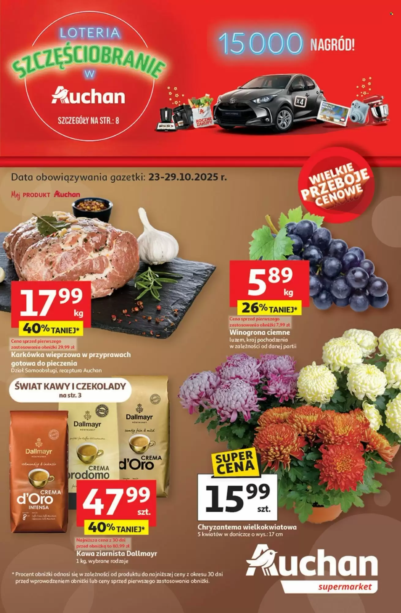 Gazetka Auchan od 23.10.2025 do 29.10.2025