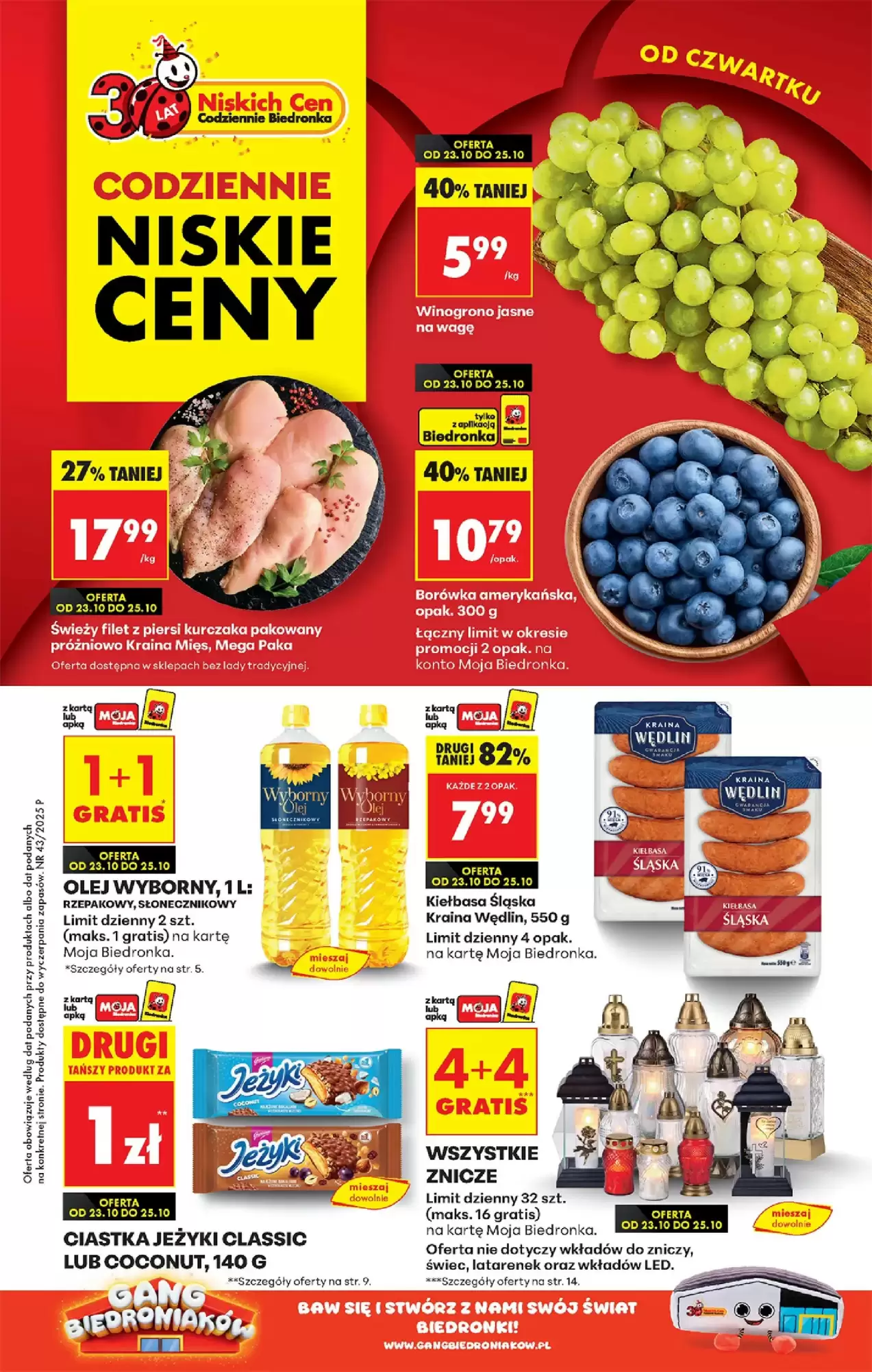 Gazetka Biedronka od 23.10.2025 do 29.10.2025