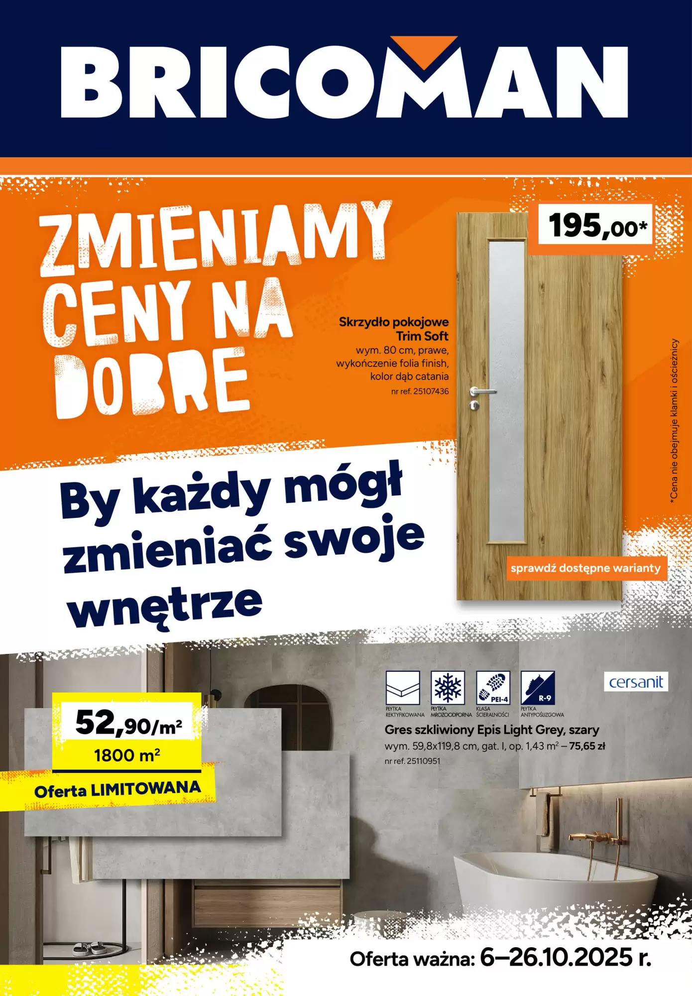 Gazetka Bricoman od 06.10.2025 do 26.10.2025