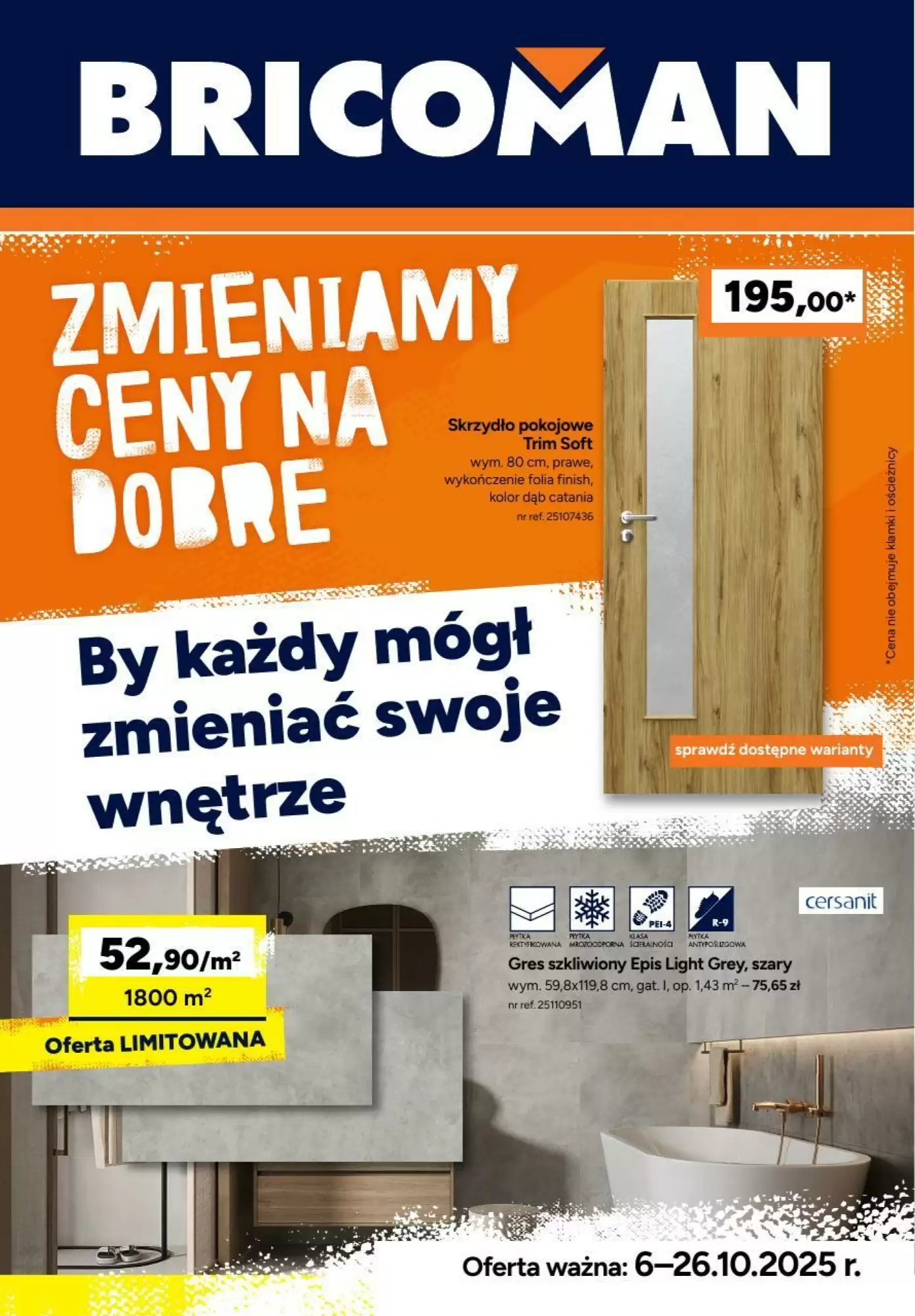 Gazetka Bricoman od 06.10.2025 do 26.10.2025