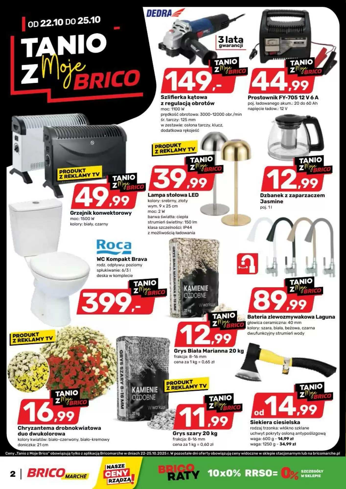 Gazetka Bricomarche od 22.10.2025 do 25.10.2025