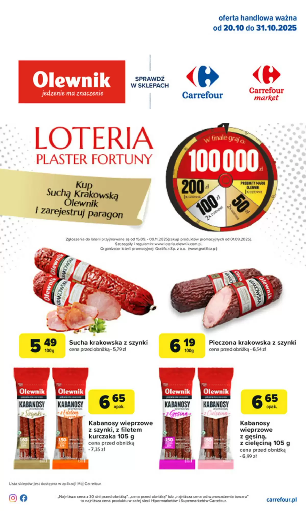 Gazetka Carrefour od 20.10.2025 do 31.10.2025