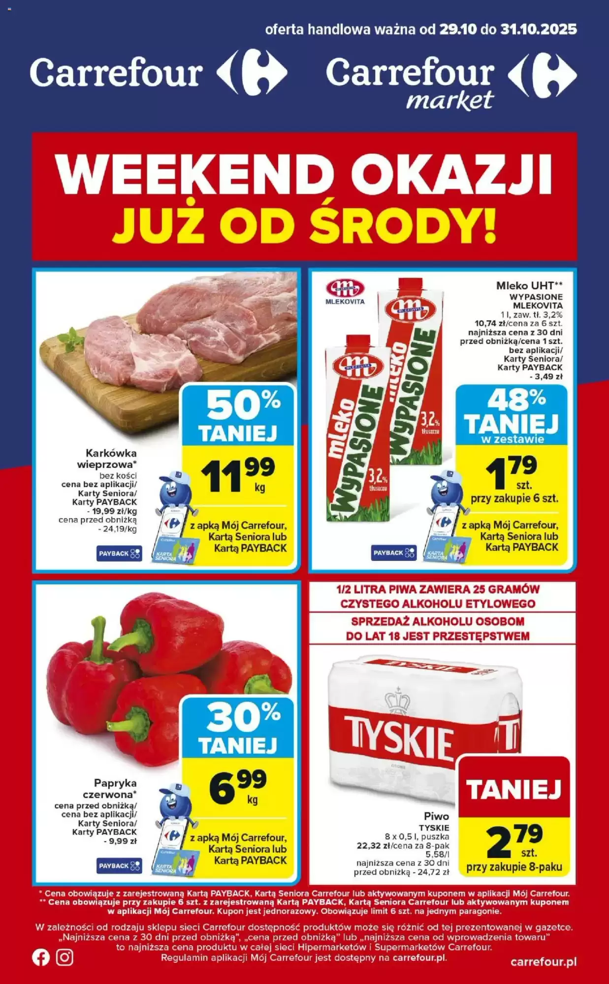 Gazetka Carrefour od 29.10.2025 do 31.10.2025