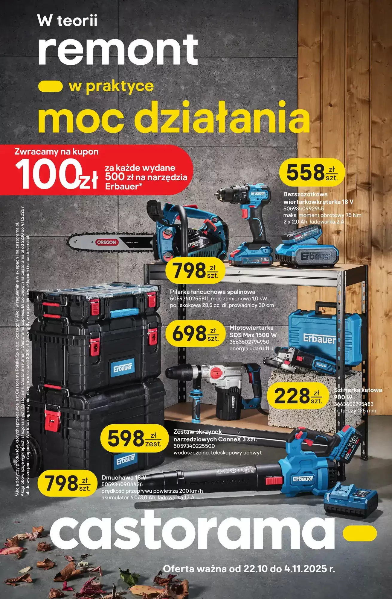 Gazetka Castorama od 22.10.2025 do 04.11.2025