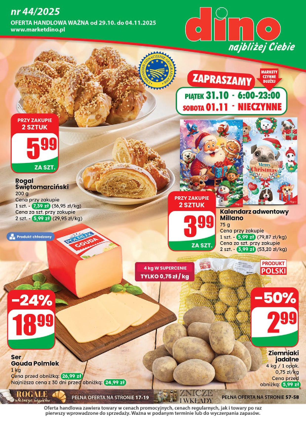 Gazetka Dino od 29.10.2025 do 04.11.2025