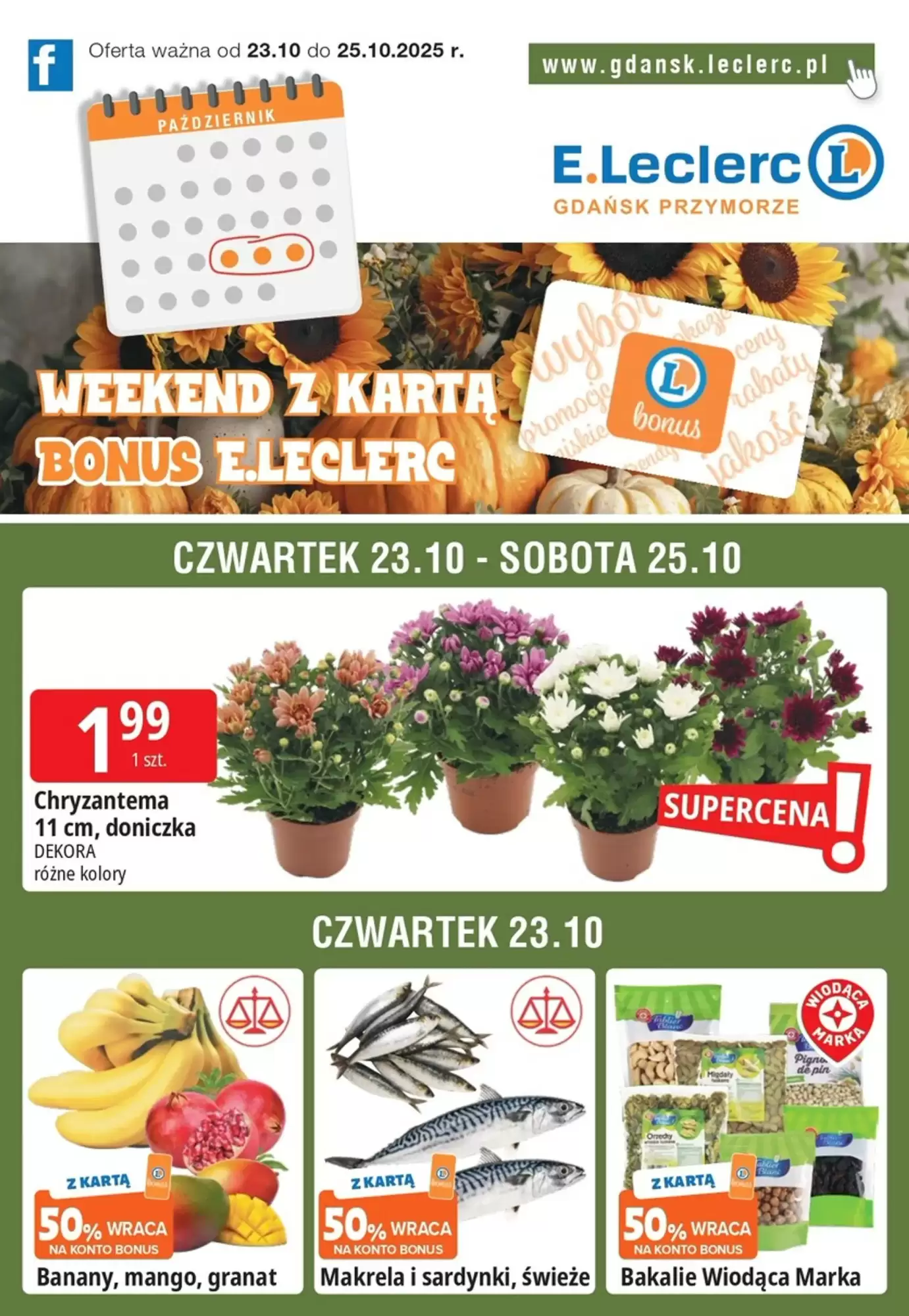 Gazetka E.Leclerc od 23.10.2025 do 25.10.2025