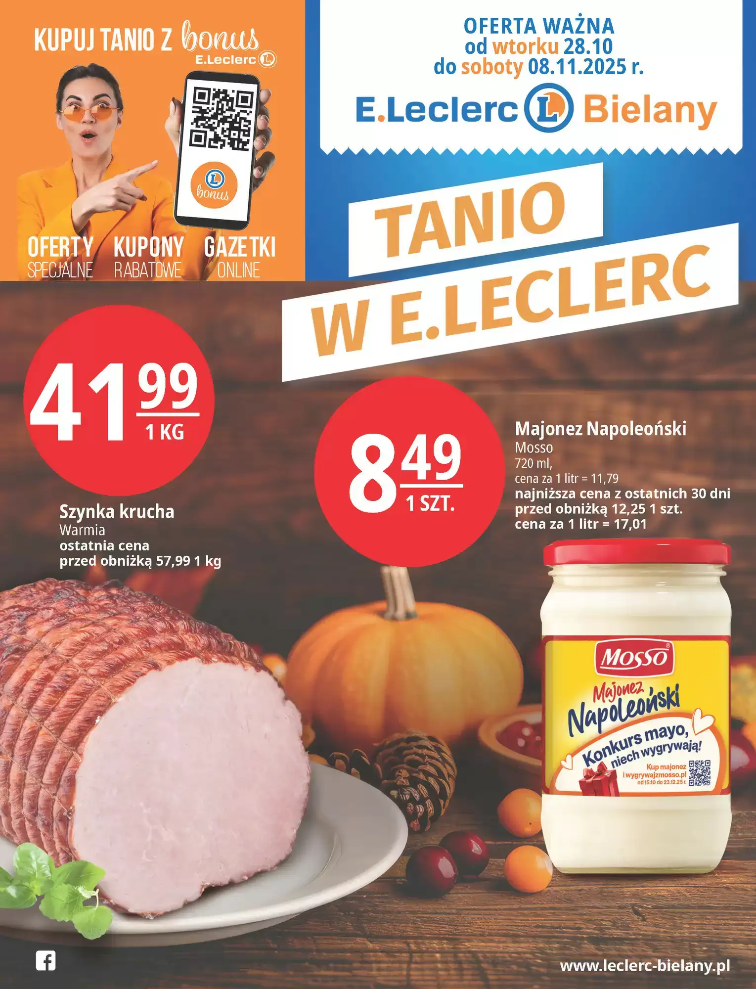 Gazetka E.Leclerc od 28.10.2025 do 08.11.2025