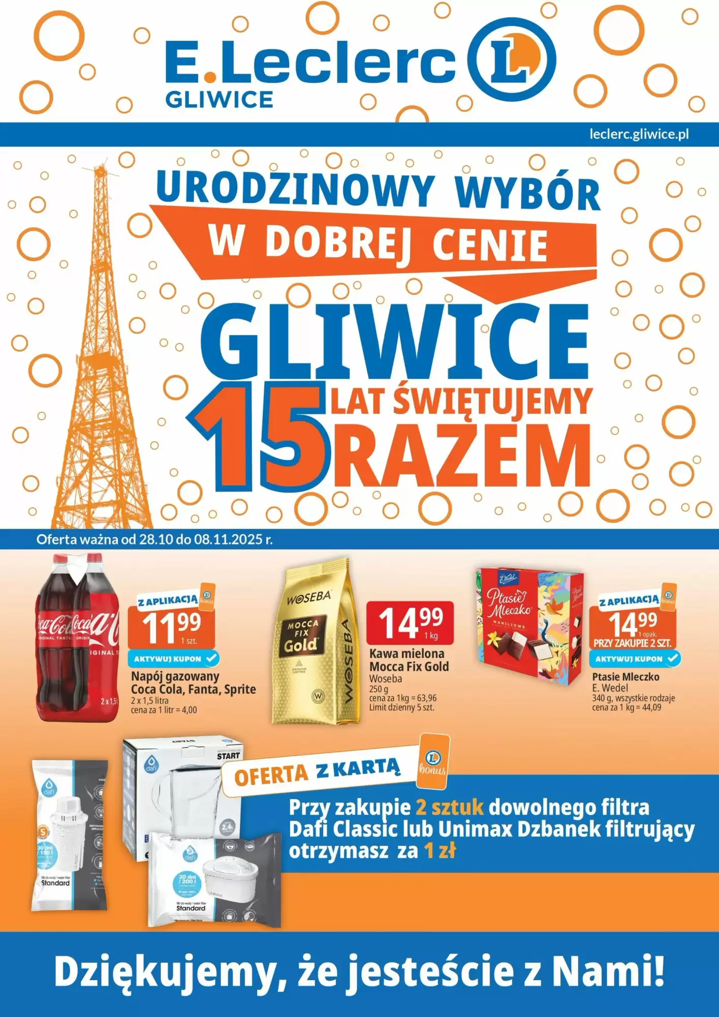 Gazetka E.Leclerc od 28.10.2025 do 08.11.2025