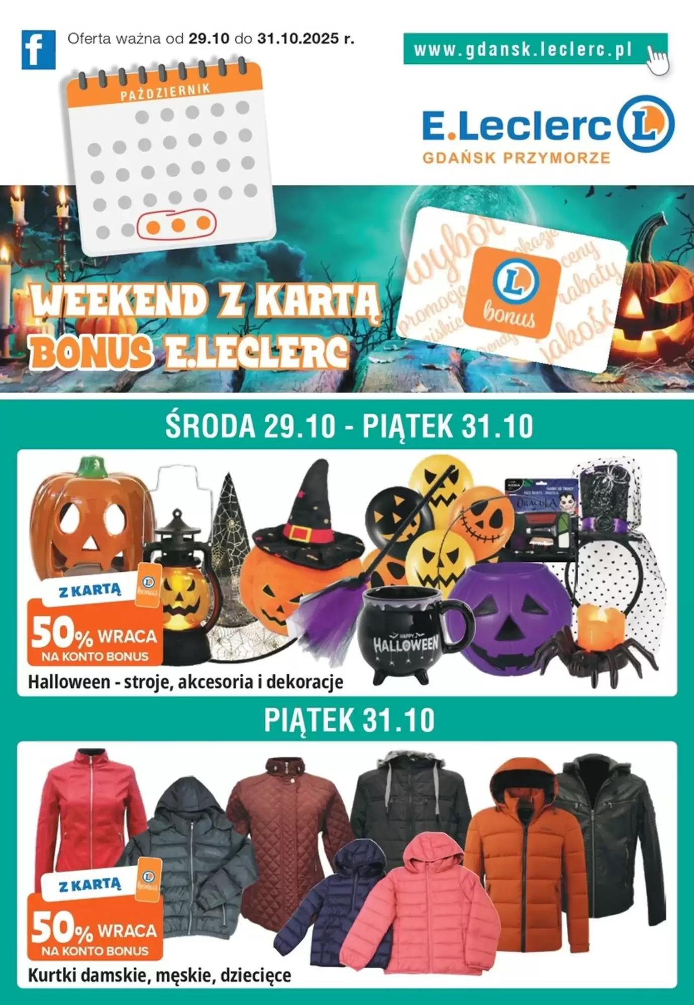 Gazetka E.Leclerc od 29.10.2025 do 31.10.2025