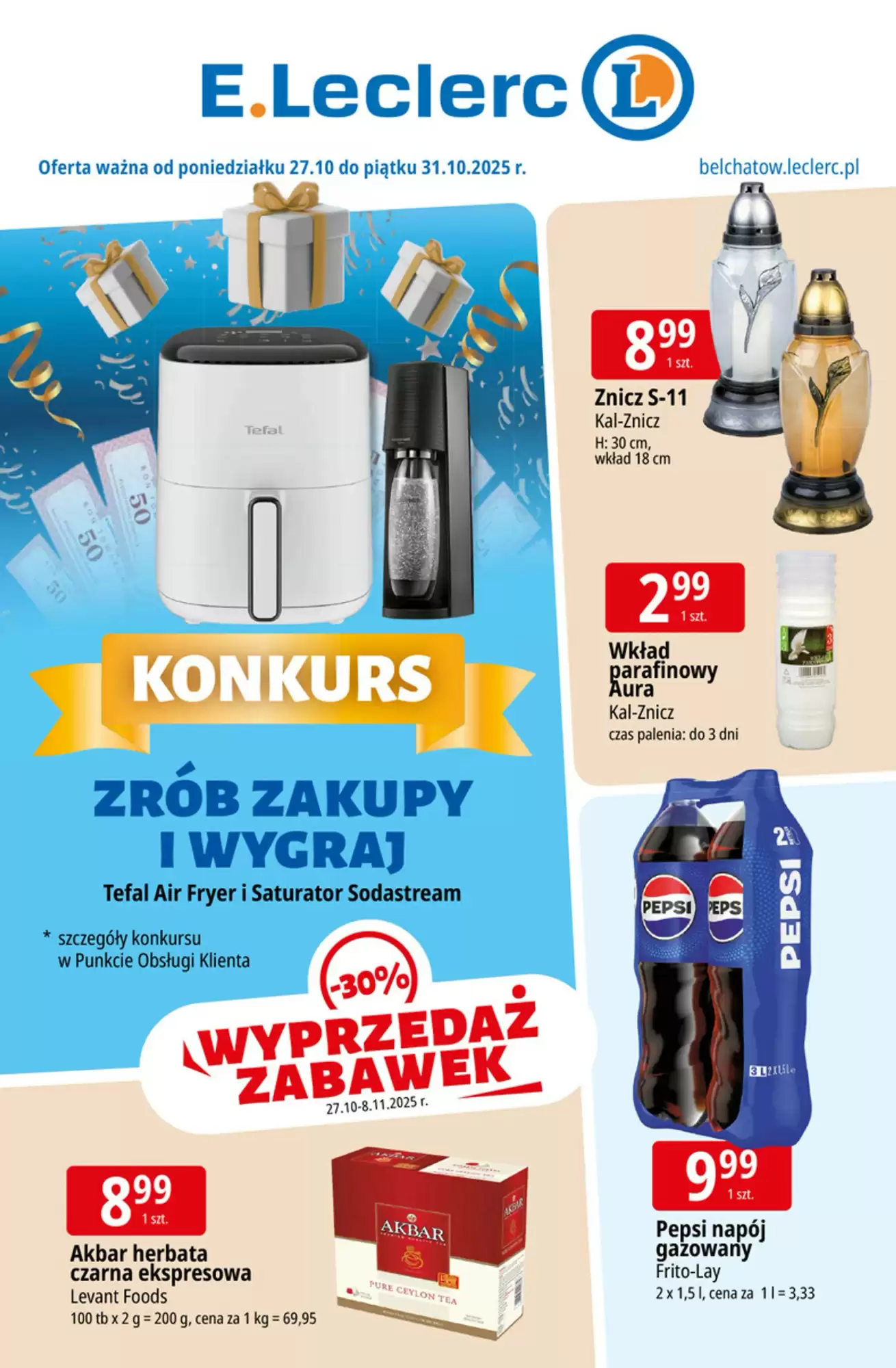 Gazetka E.Leclerc od 27.10.2025 do 31.10.2025