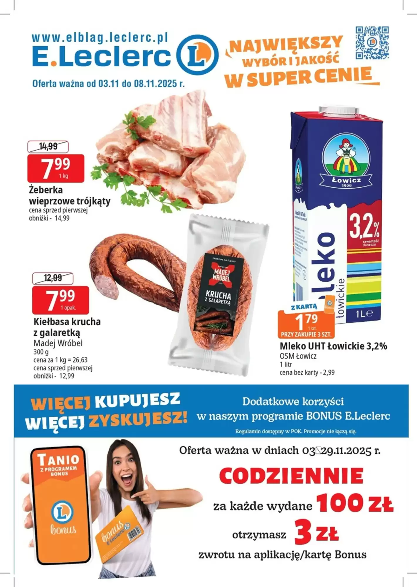 Gazetka E.Leclerc od 03.11.2025 do 08.11.2025