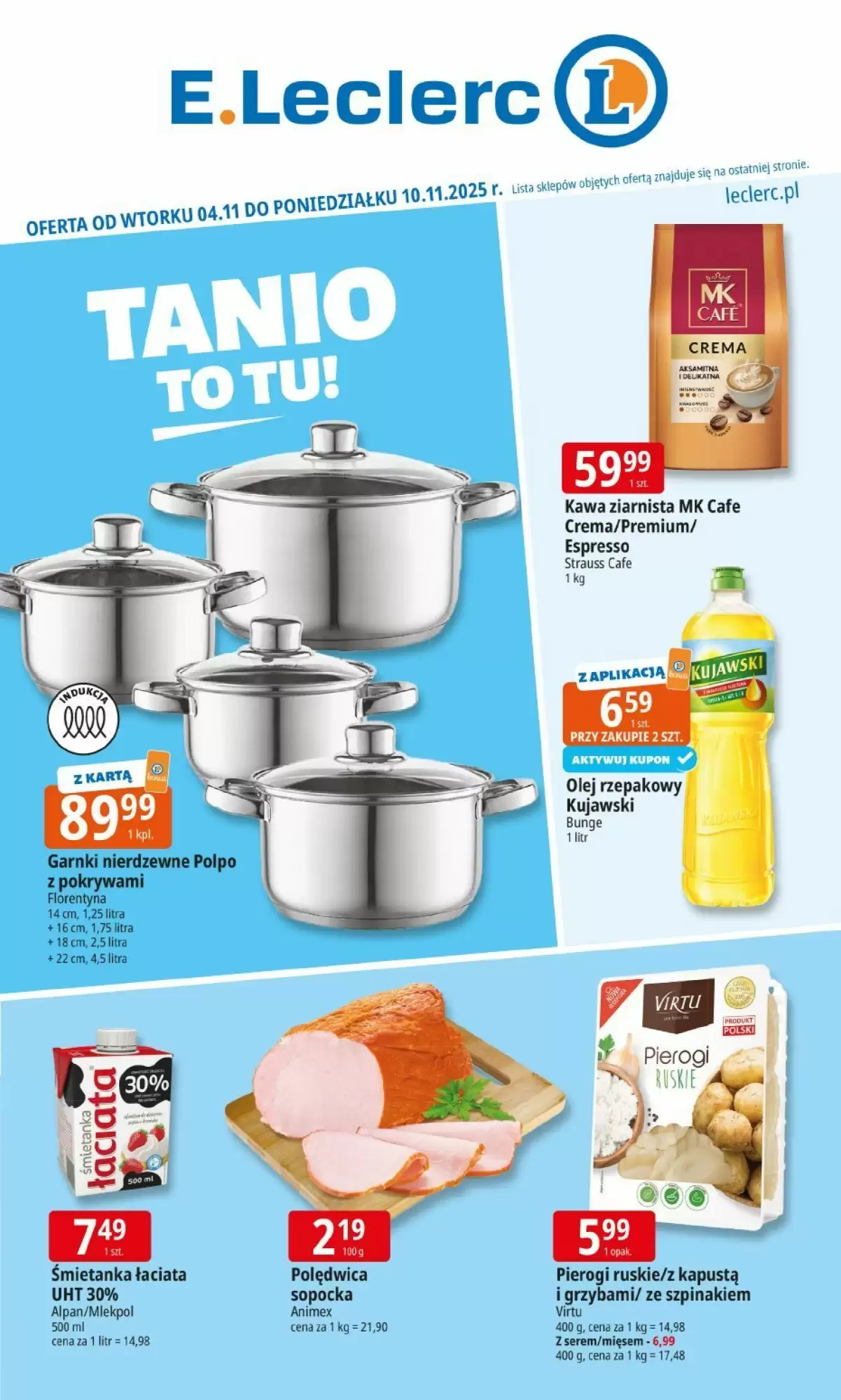 Gazetka E.Leclerc od 04.11.2025 do 10.11.2025