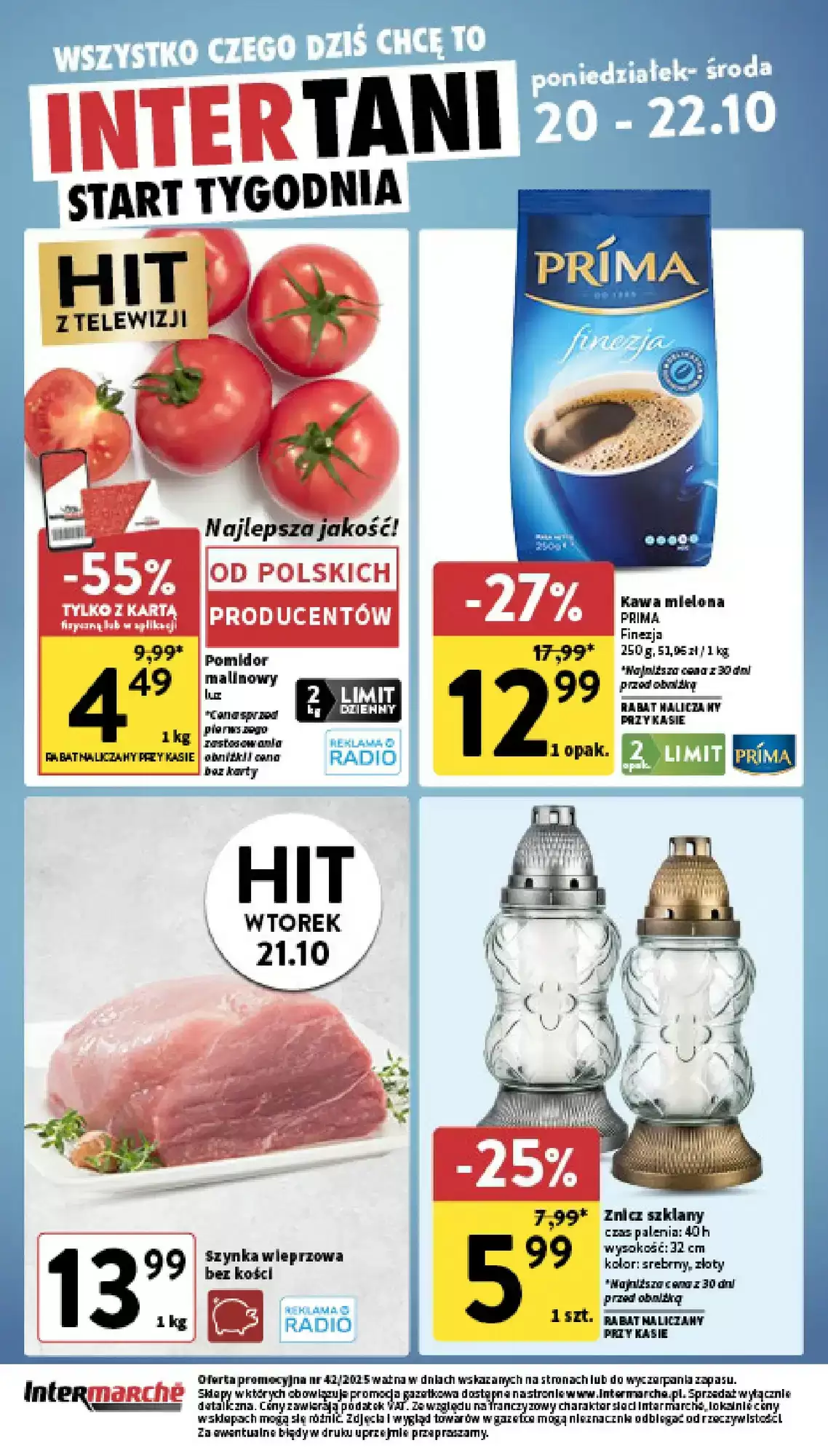 Gazetka Intermarche od 20.10.2025 do 22.10.2025