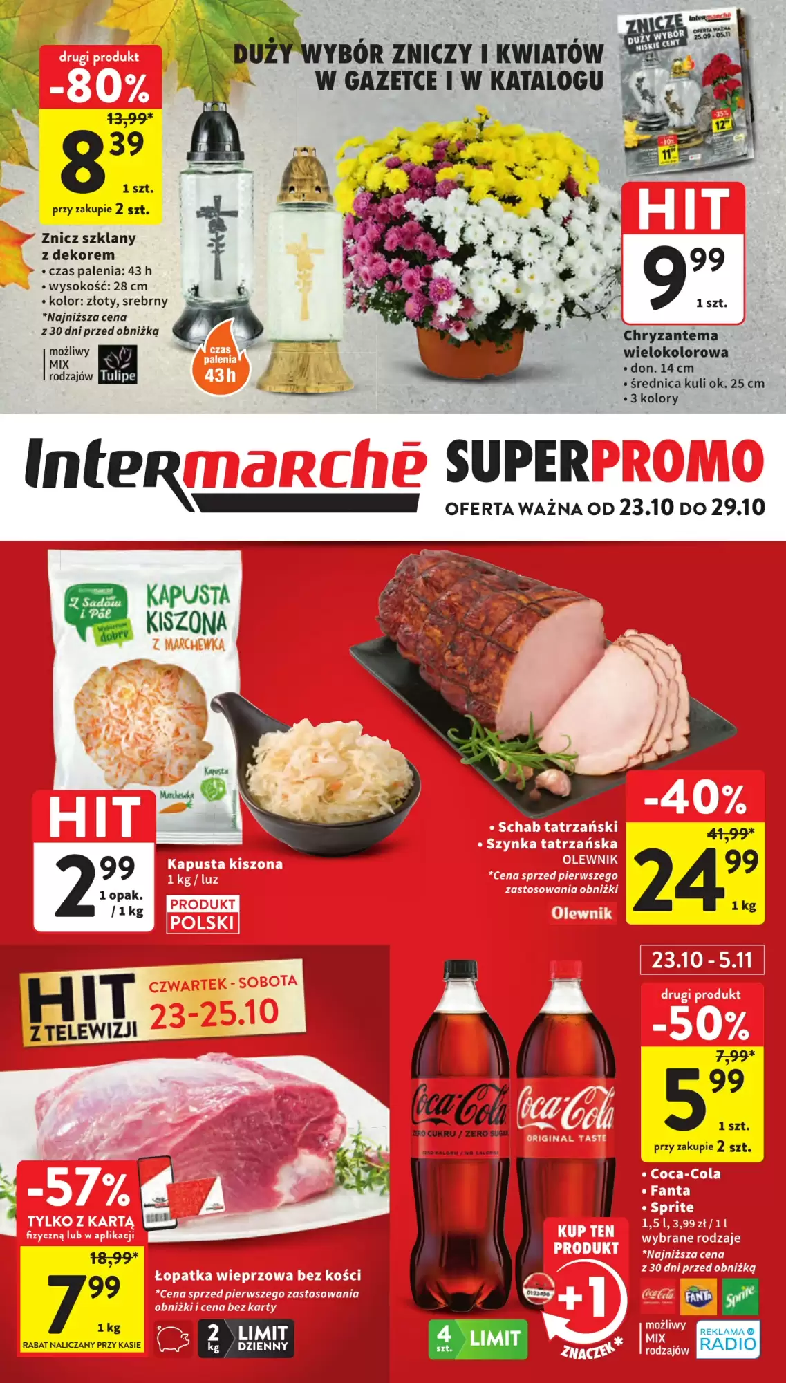 Gazetka Intermarche od 23.10.2025 do 29.10.2025