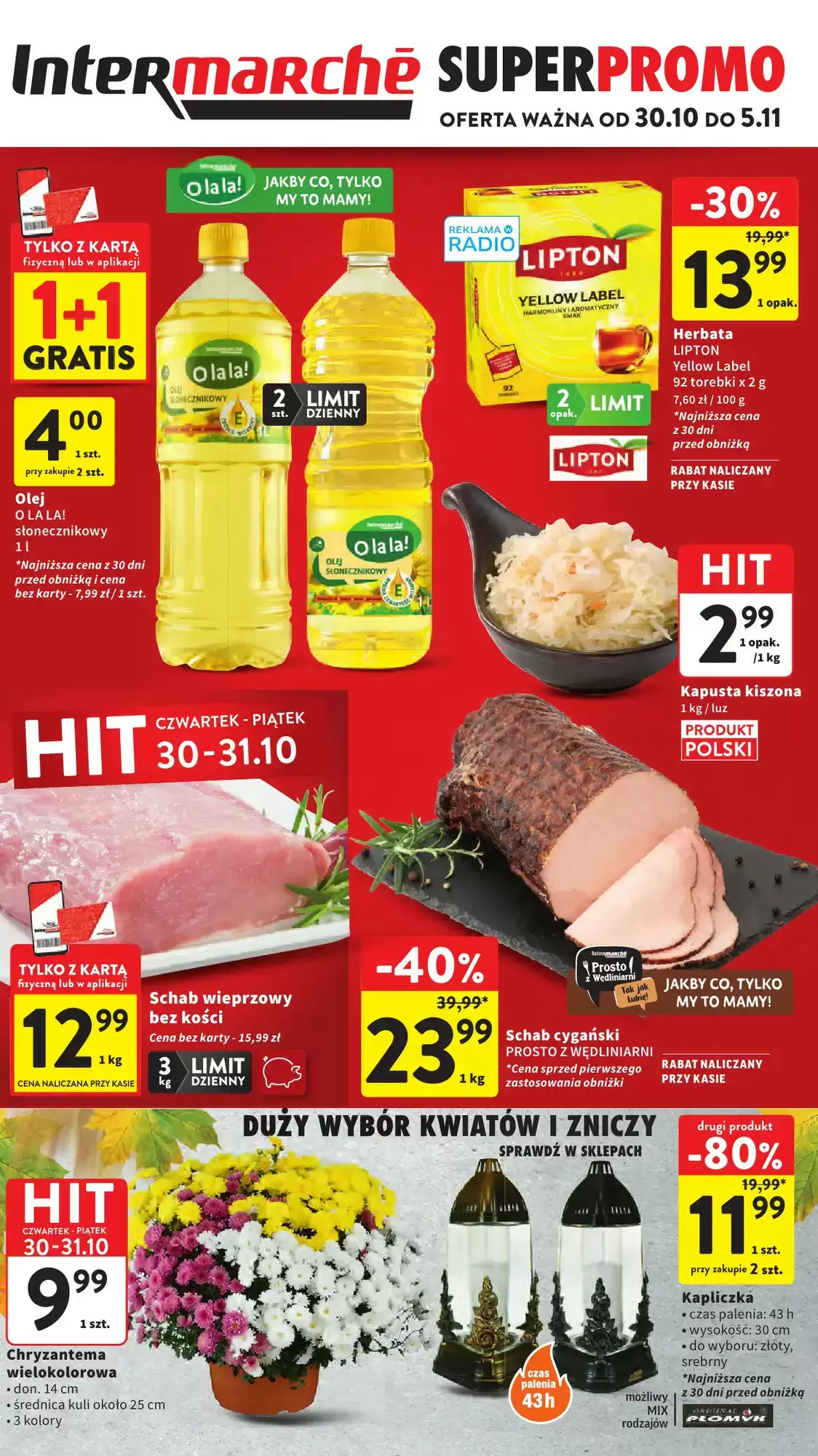 Gazetka Intermarche od 30.10.2025 do 05.11.2025