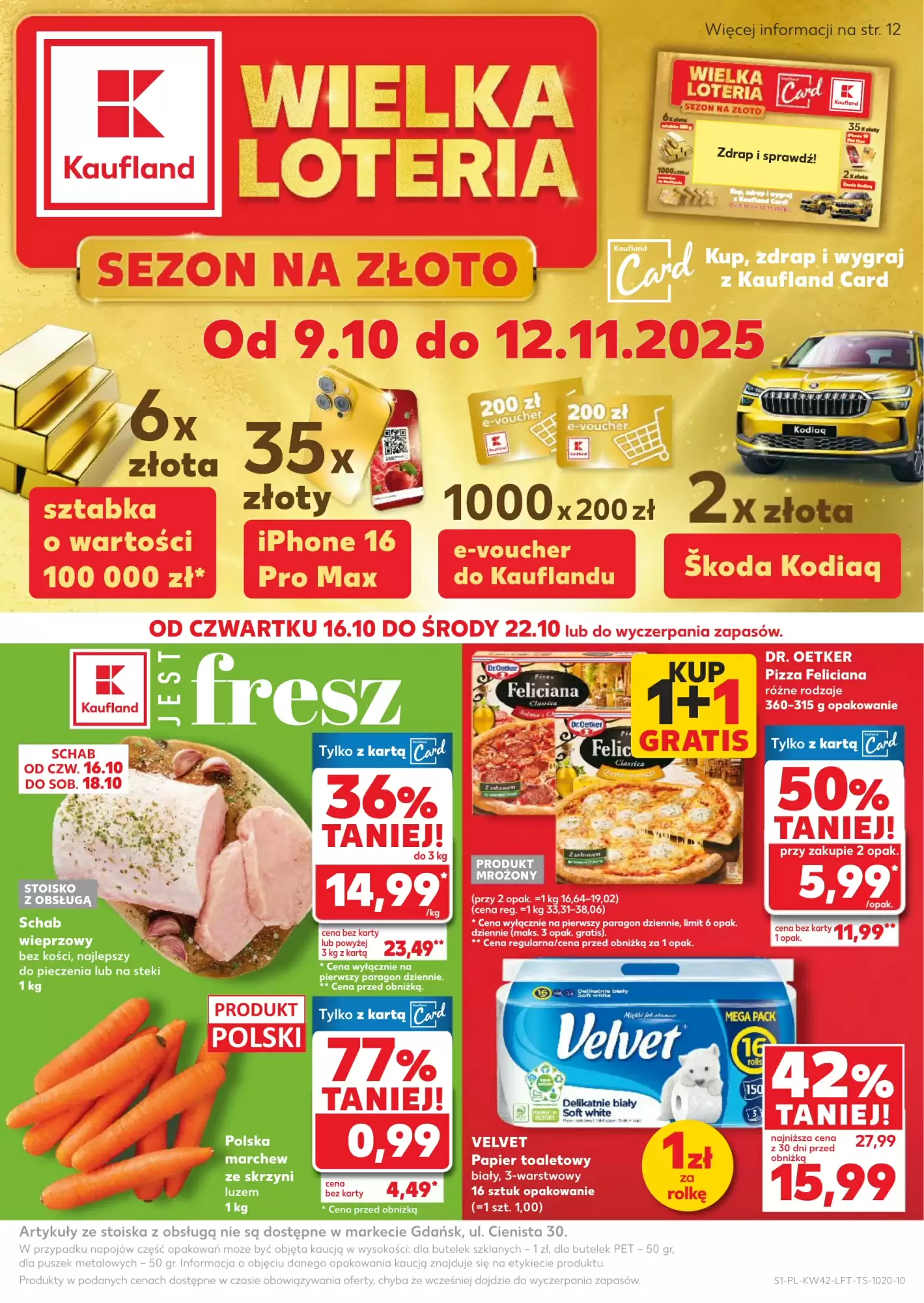 Gazetka Kaufland od 16.10.2025 do 22.10.2025