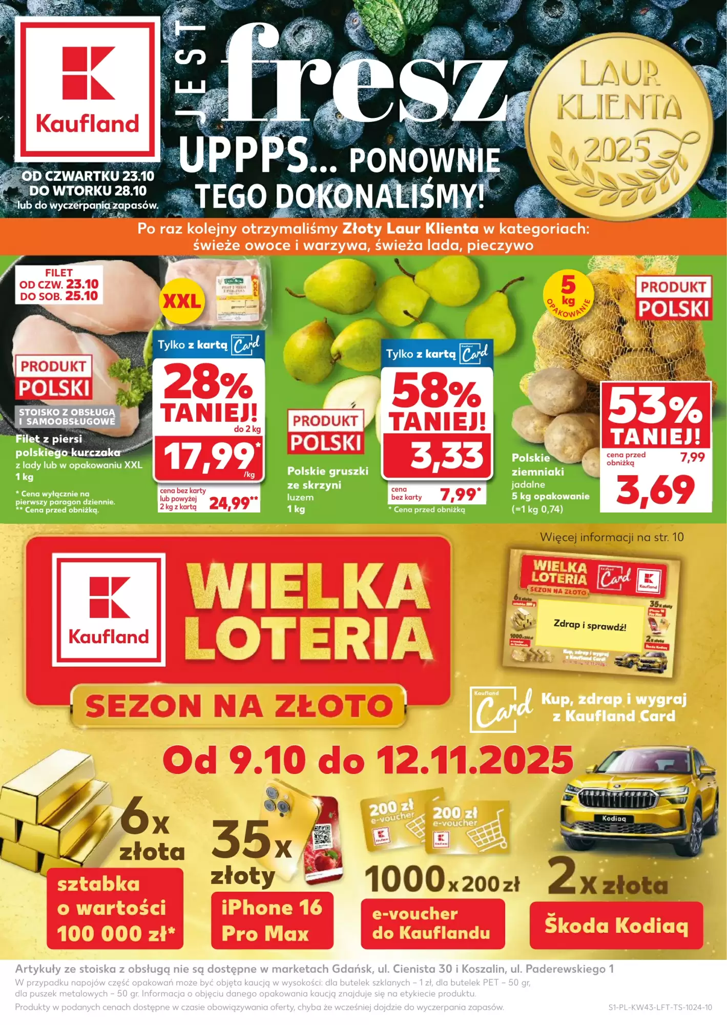 Gazetka Kaufland od 23.10.2025 do 28.10.2025