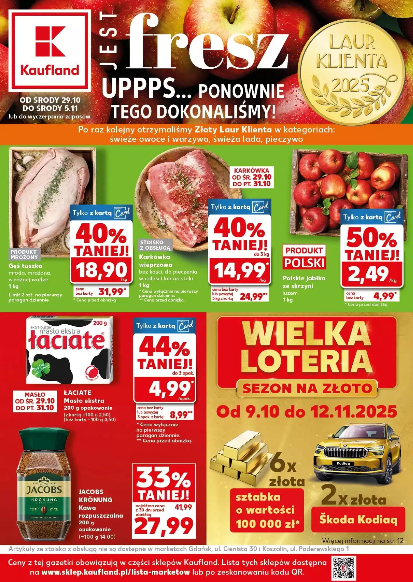 Gazetka Kaufland od 29.10.2025 do 05.11.2025